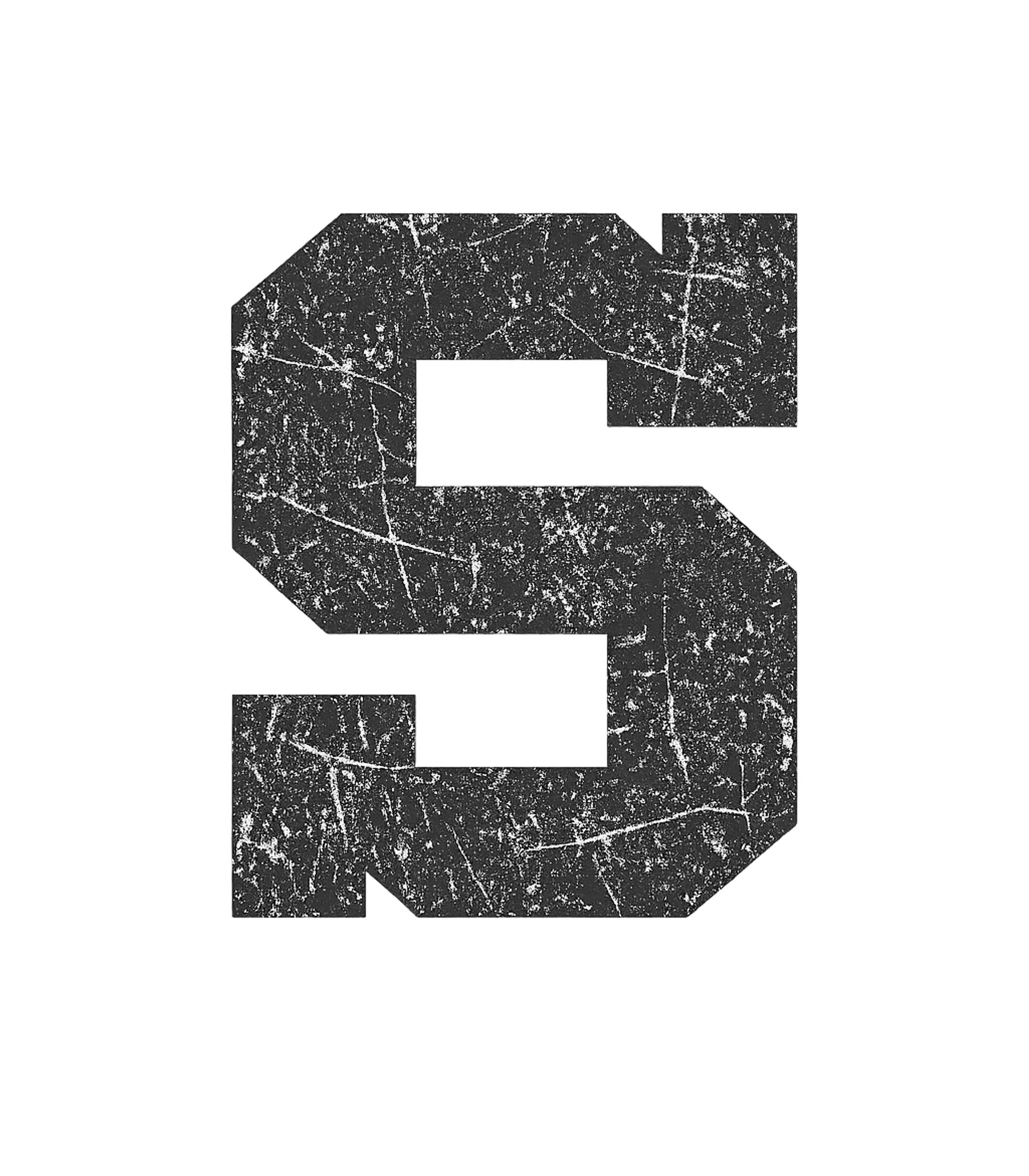 Letter S Initial Monogram T-Shirt