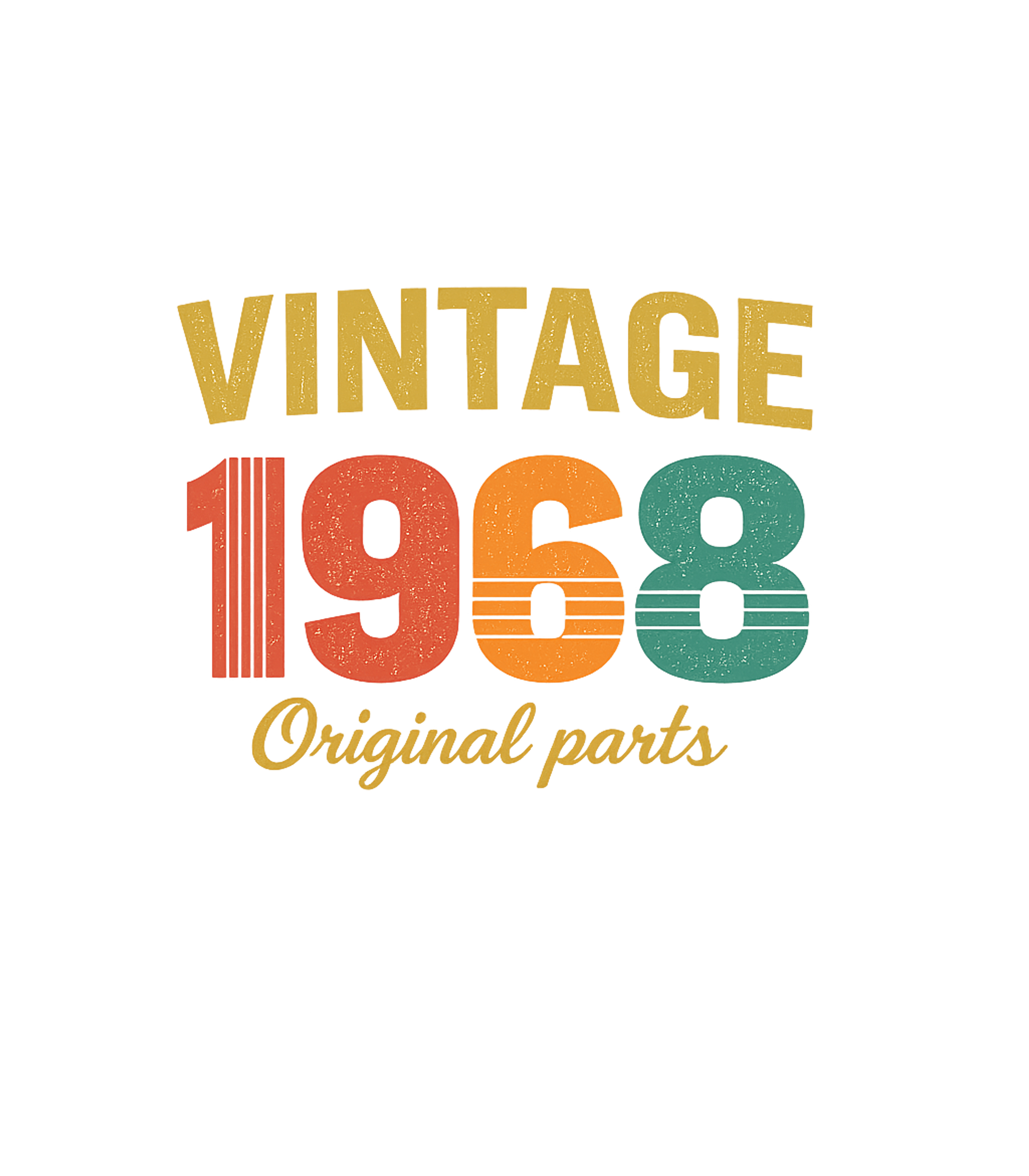 Vintage 1968 Original Parts