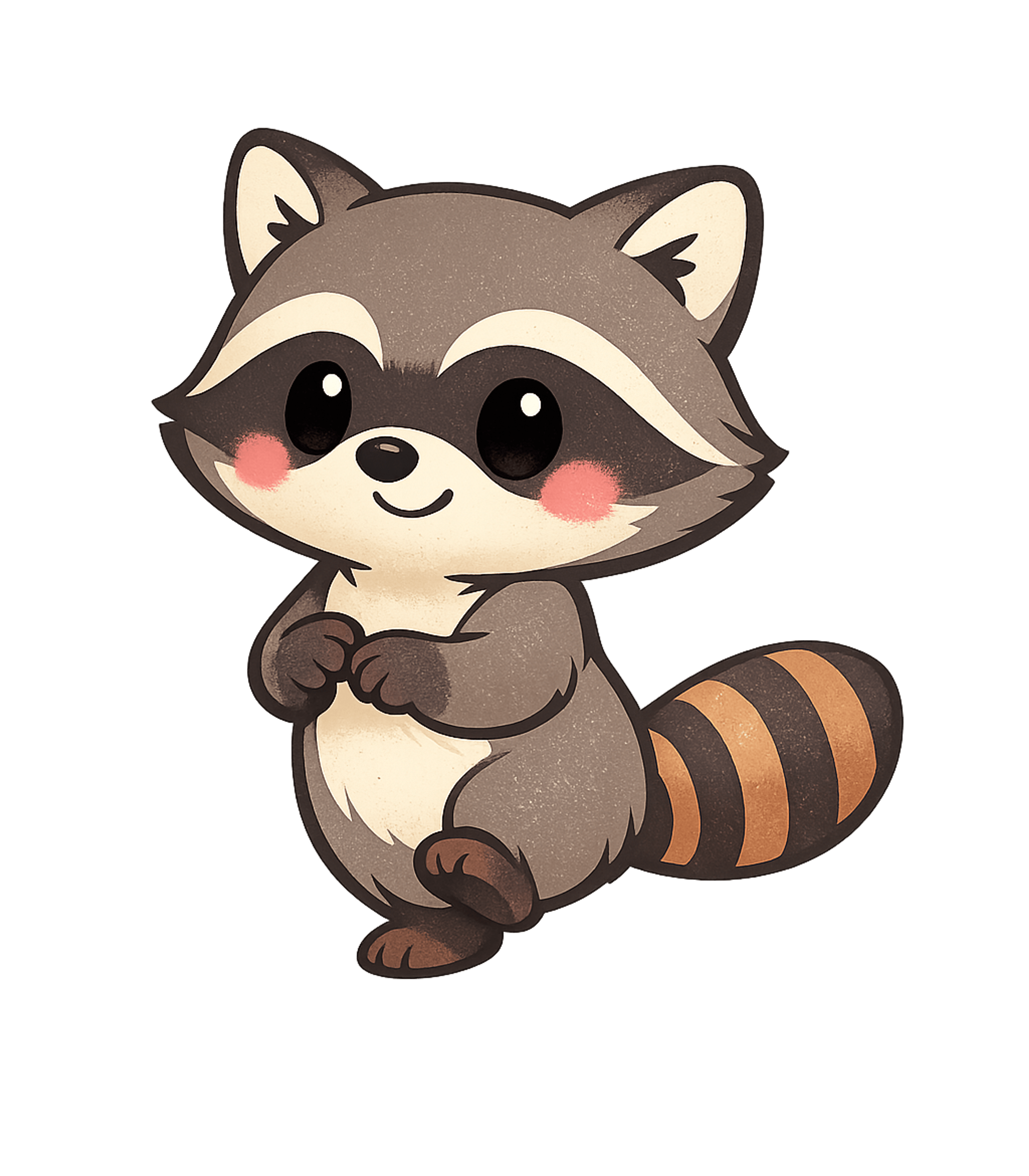 Forest Animal Raccoon T-Shirt