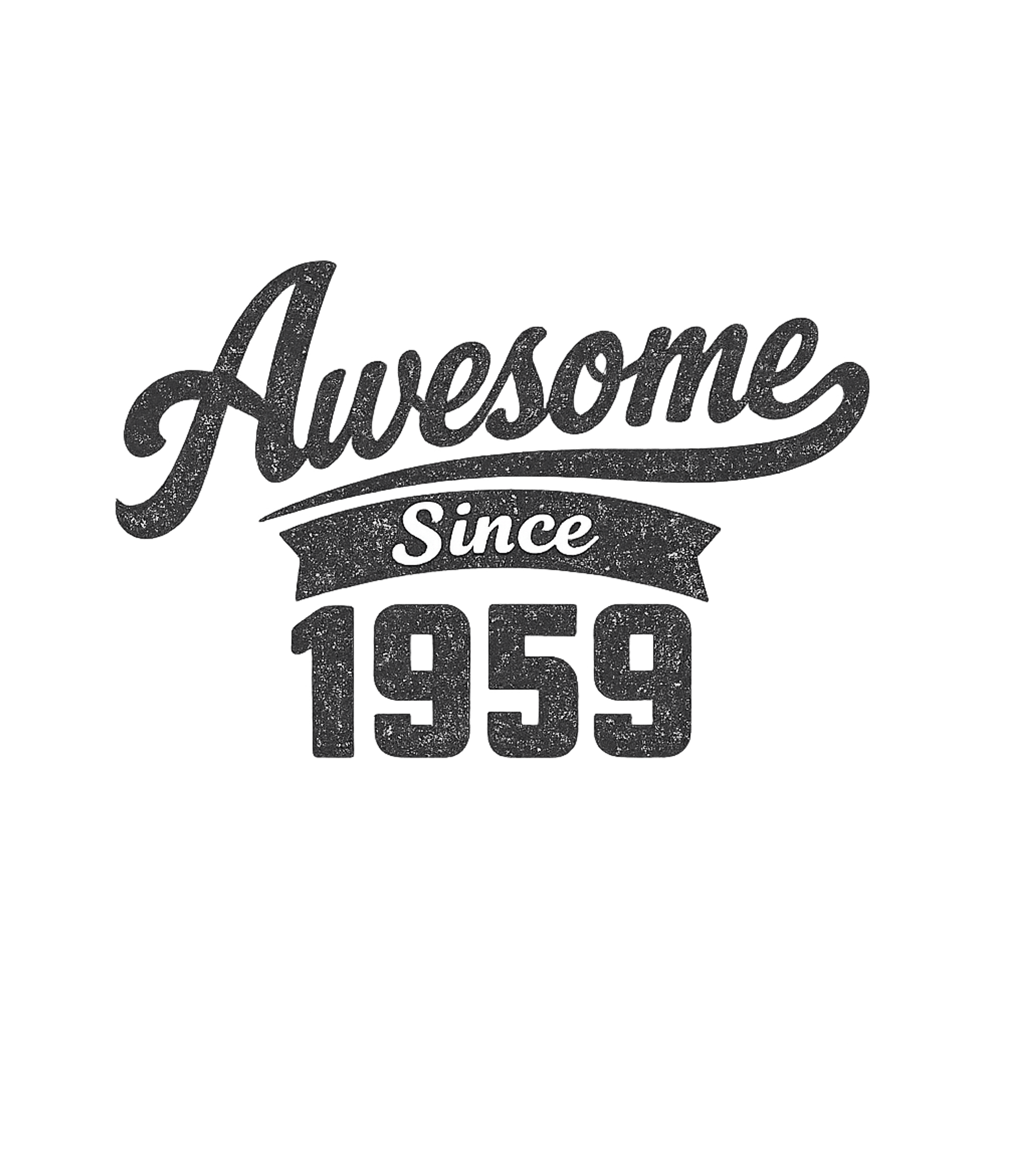 Awesome Since 1959 Birthday T-Shirt
