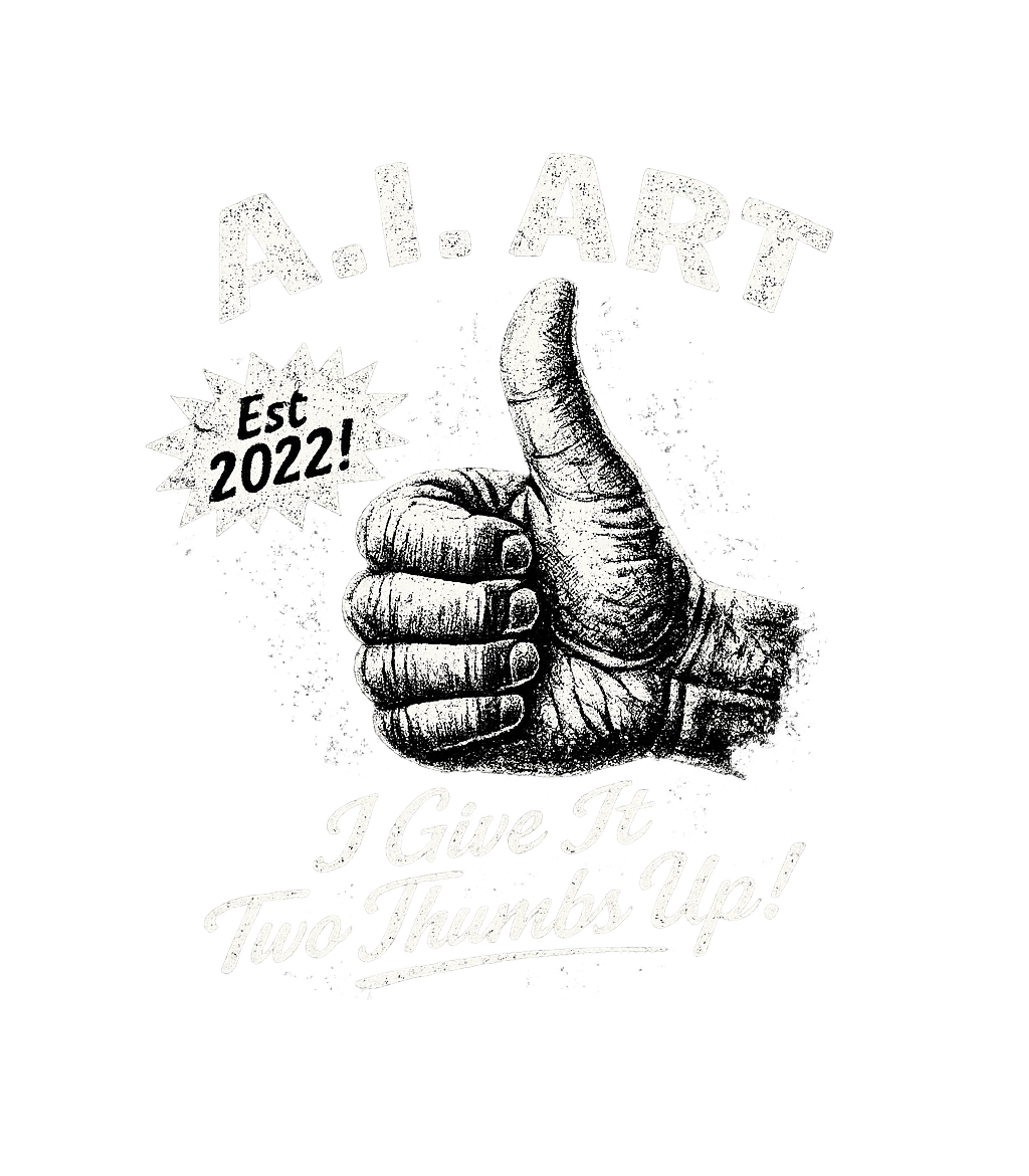 Two Thumbs Up Art