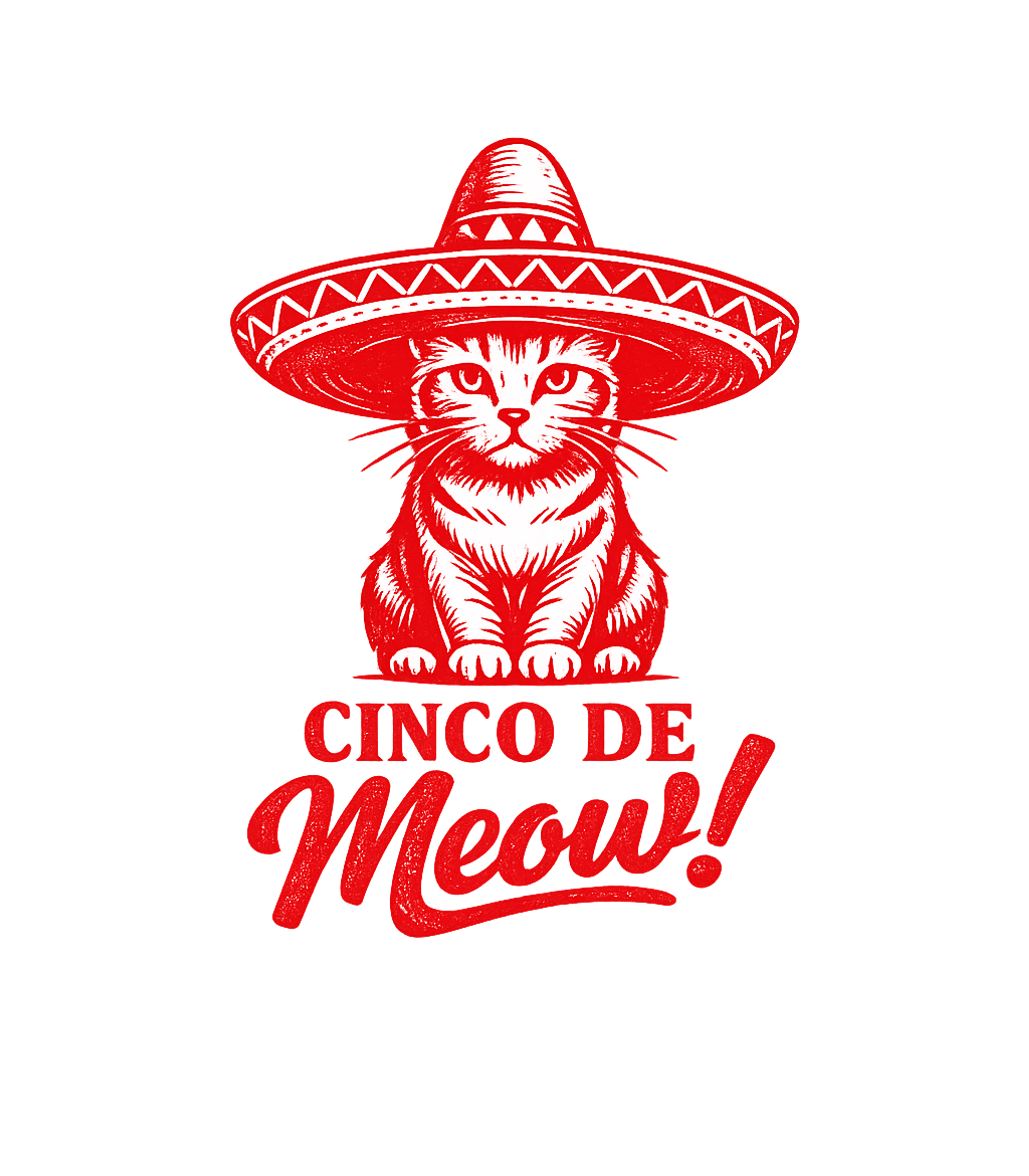 Cinco De Meow Cat Men's T Shirt