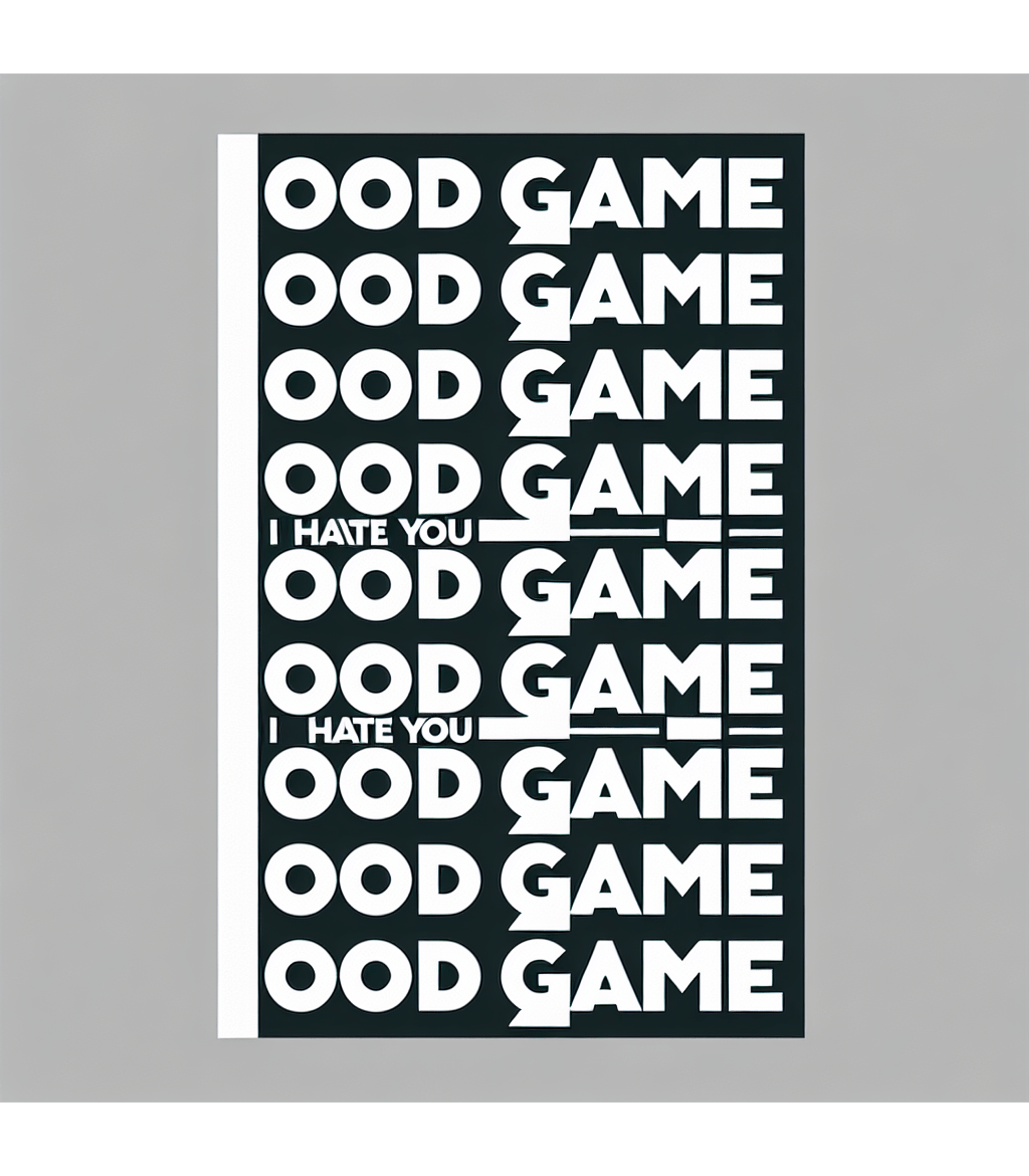 OOD GAME I Hate You