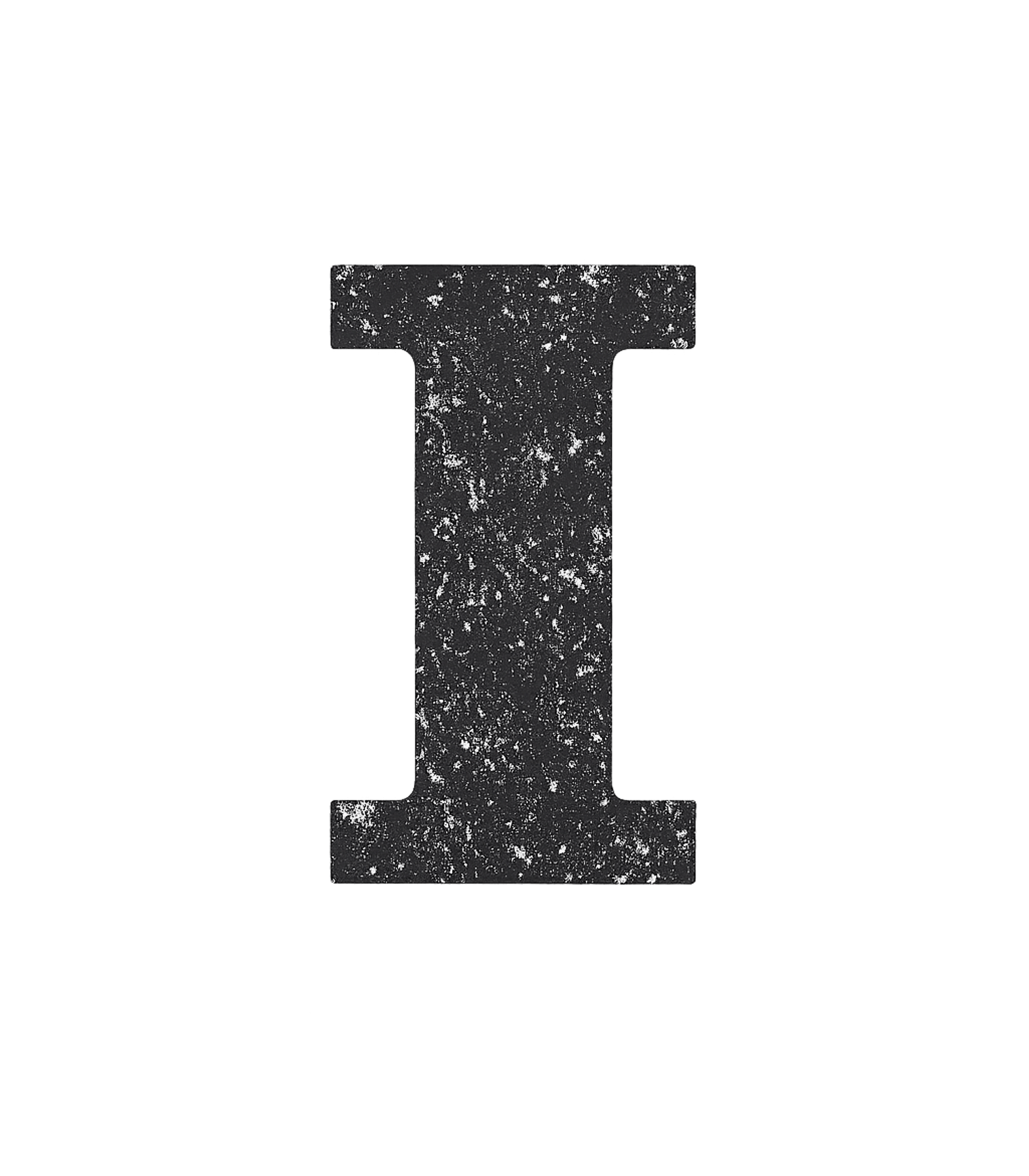 Letter I Initial Monogram T-Shirt