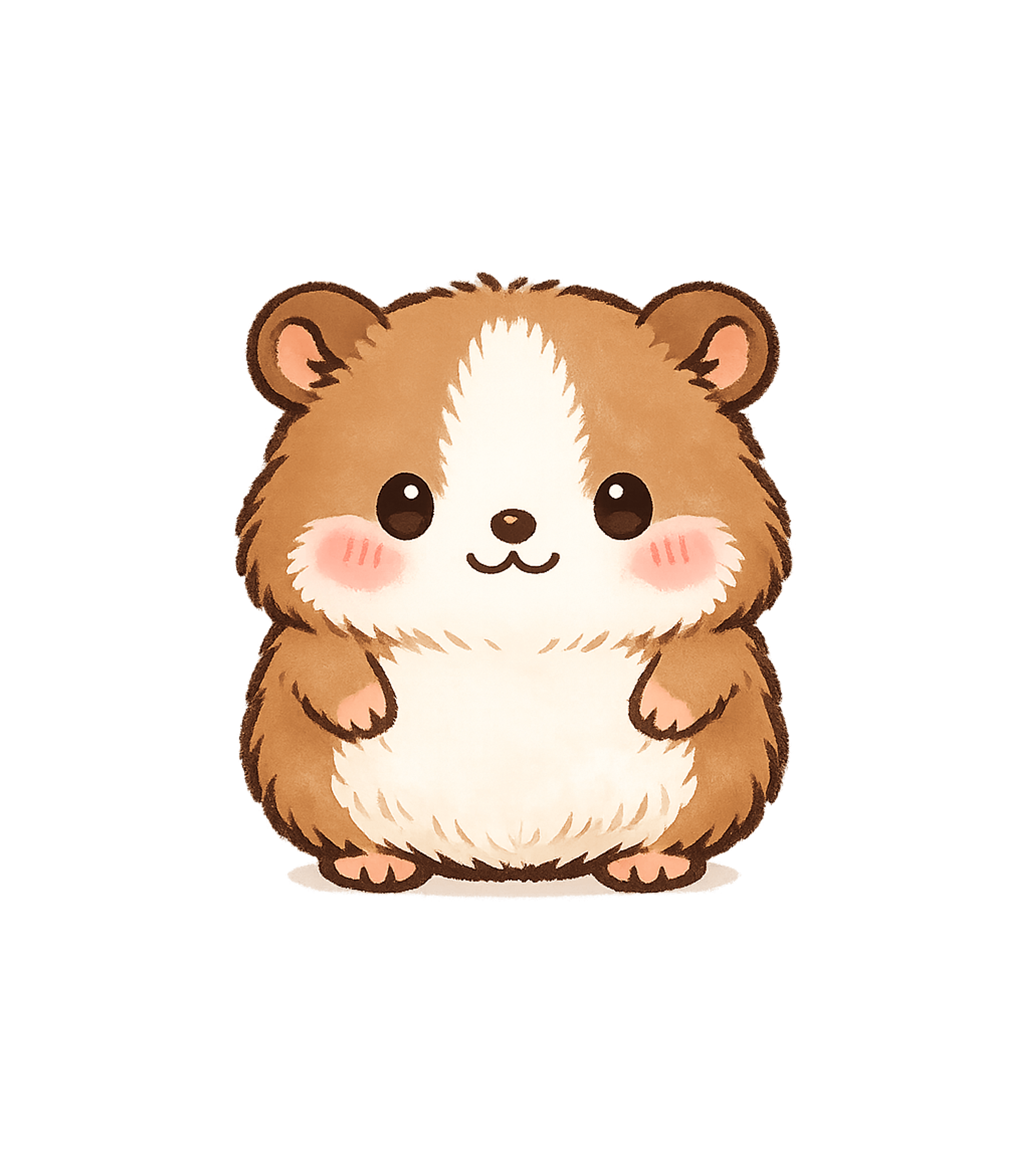 Cute Fluffy Hamster