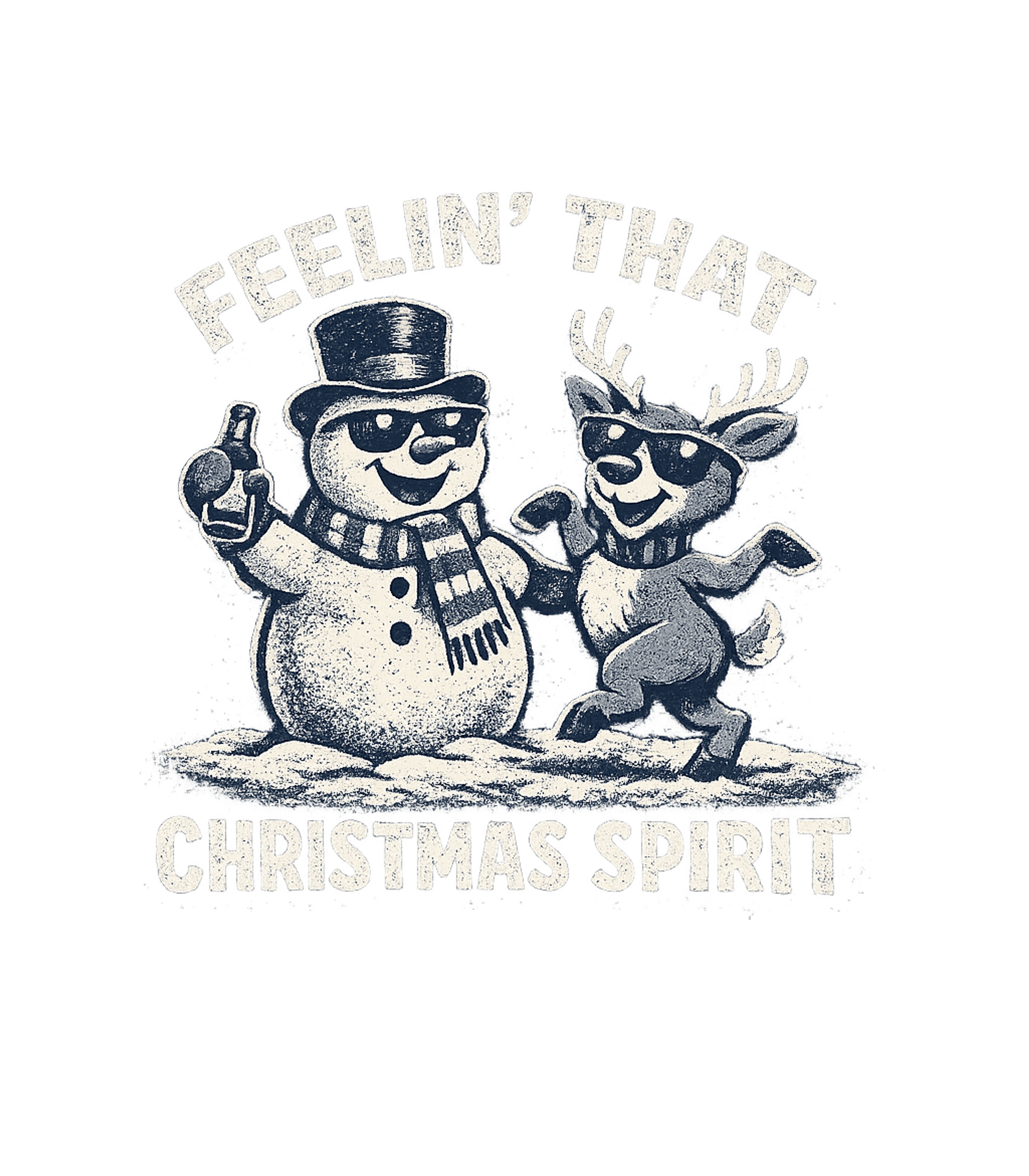 Feelin That Christmas Spirit Men's T Shirt
