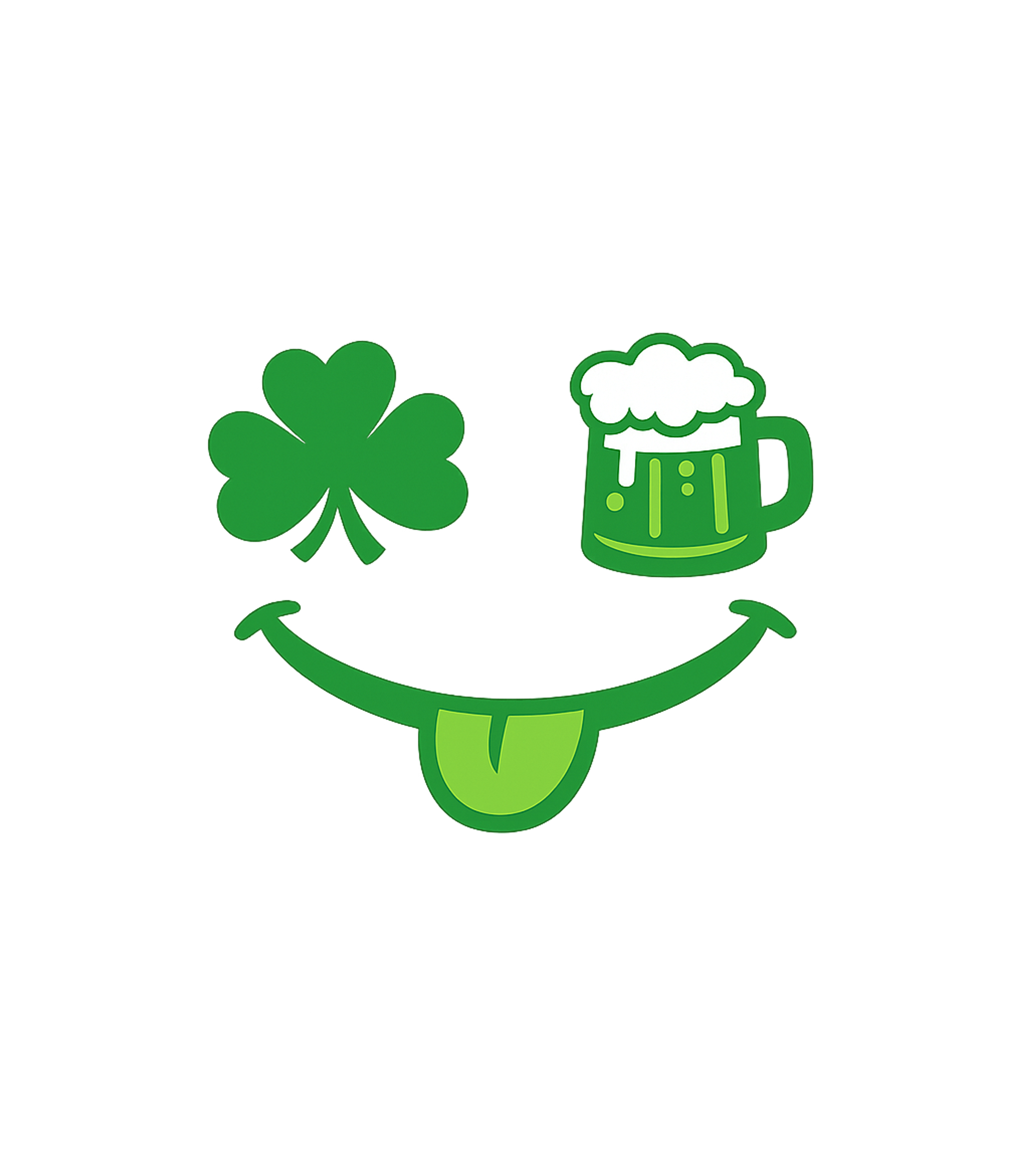 St Patricks Day Face