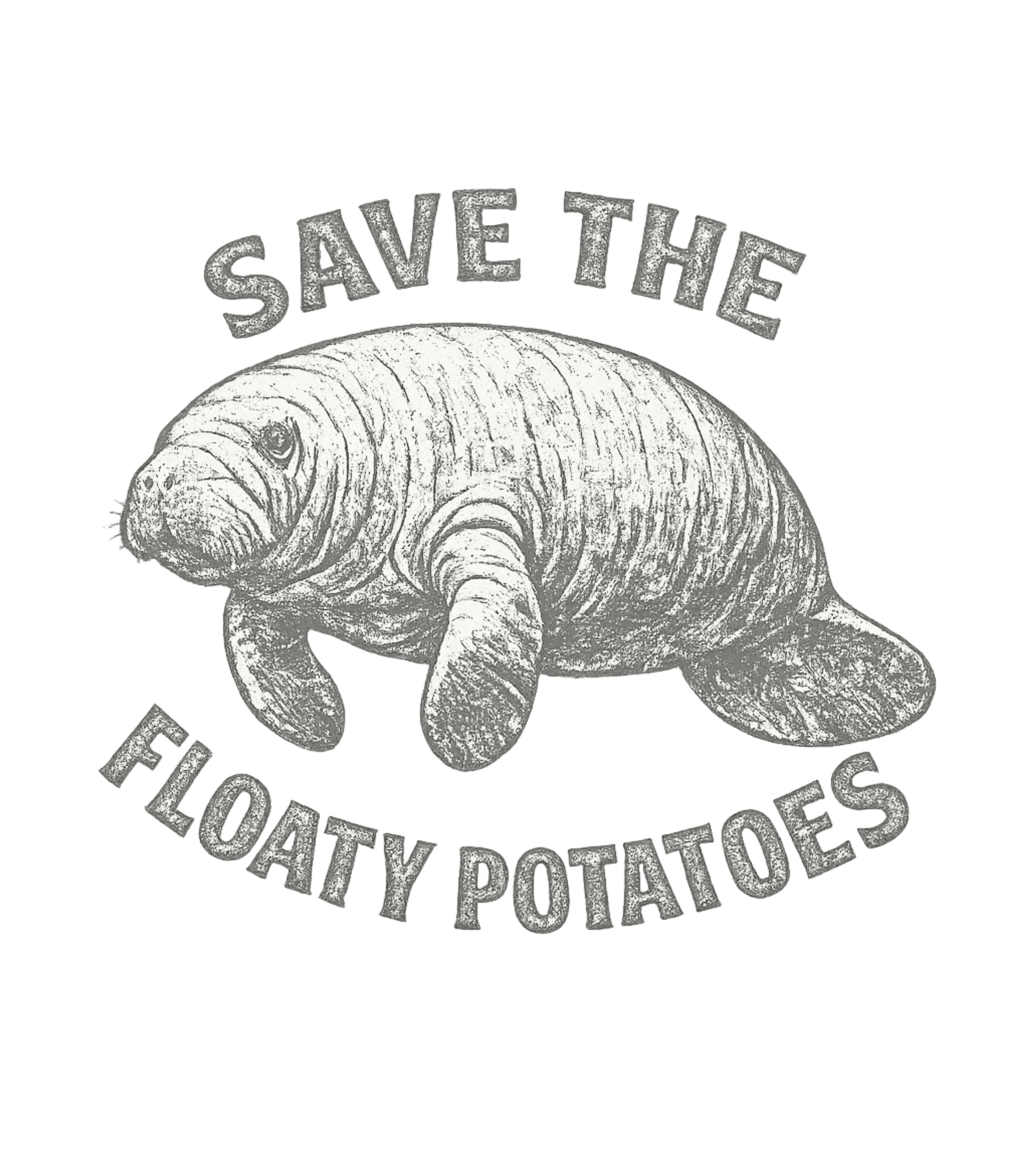 Save The Floaty Potatoes Men's T Shirt