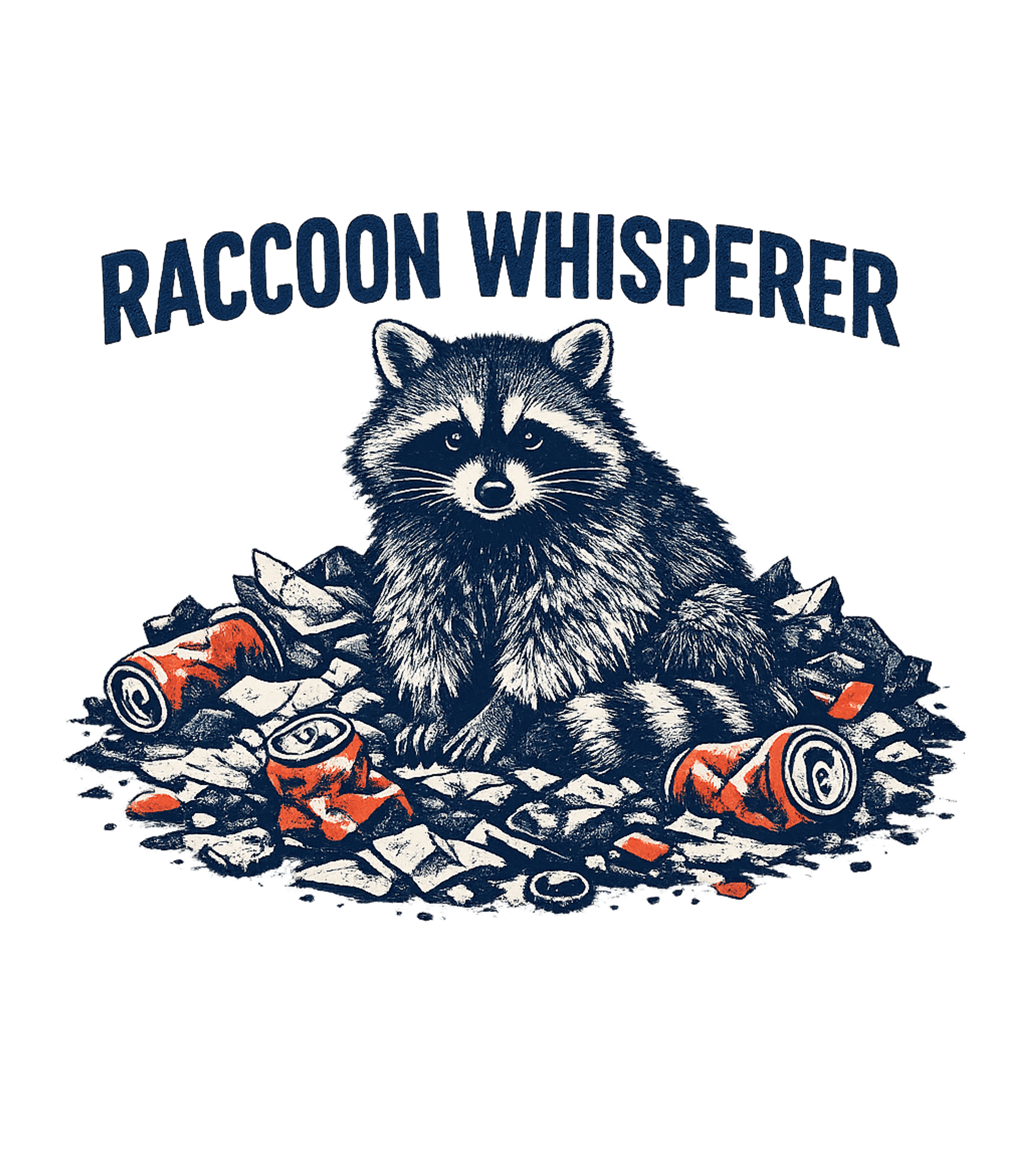 Raccoon Whisperer Men's T Shirt