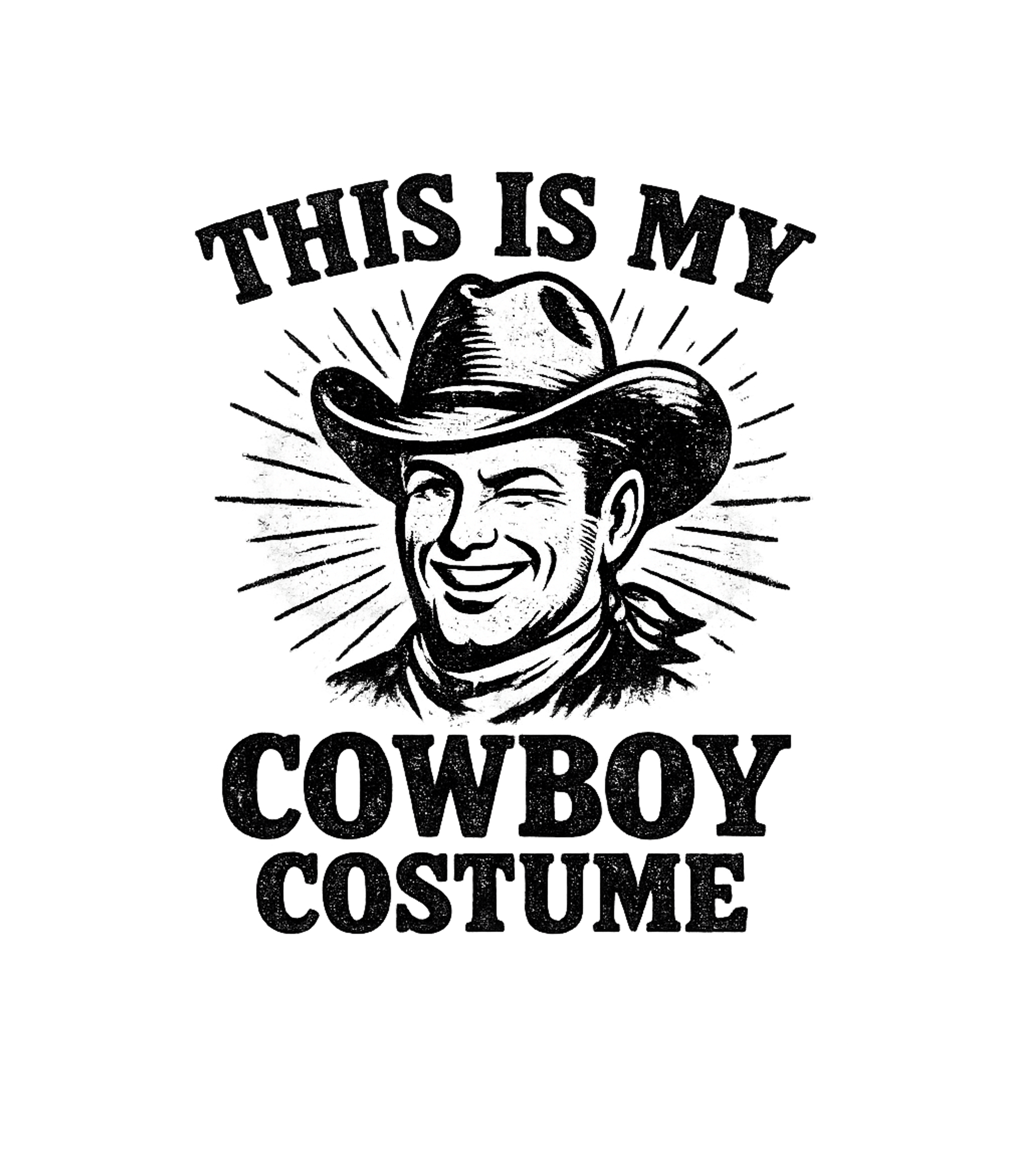 This Is My Cowboy Costume Men's T Shirt