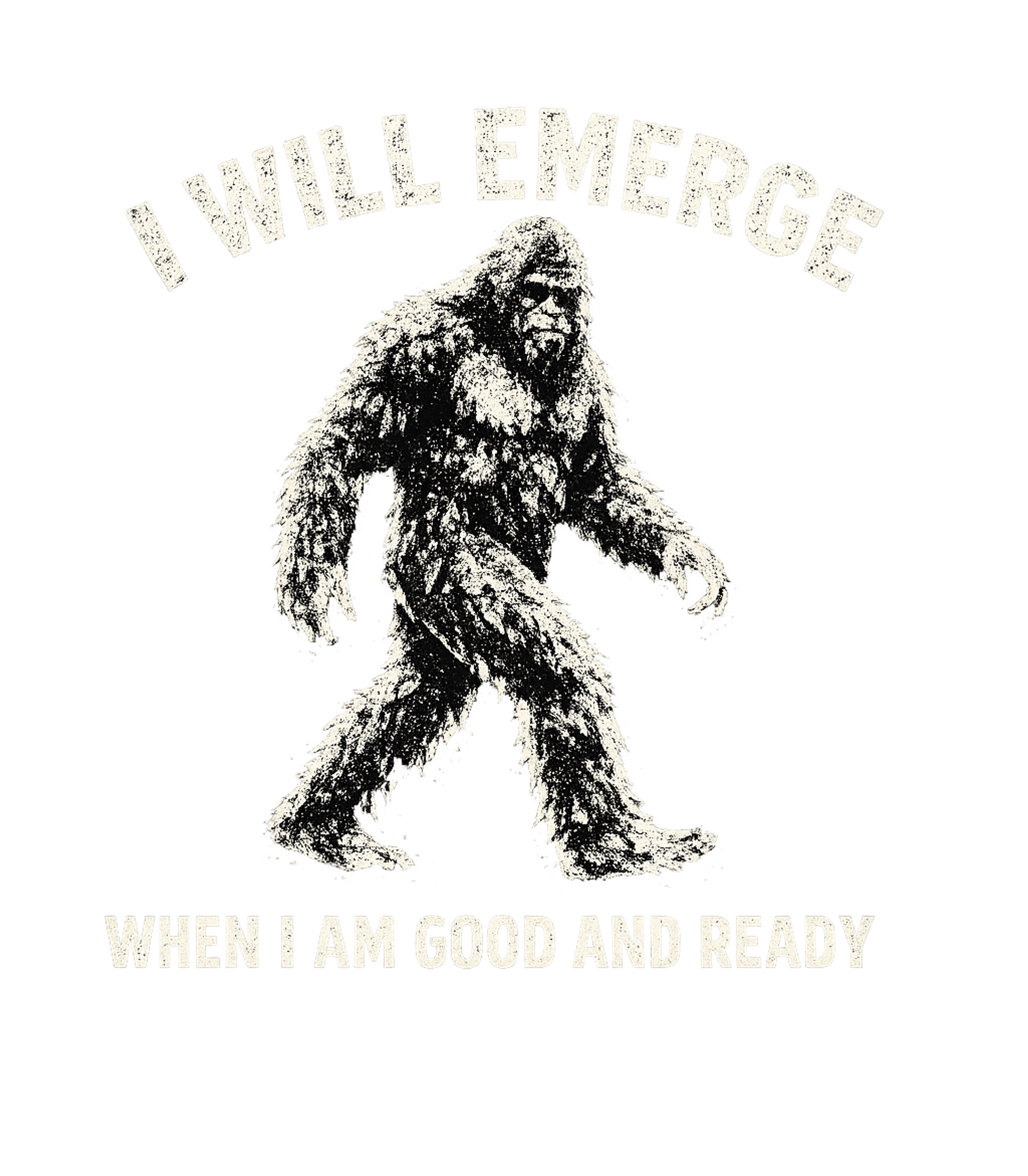 I Will Emerge When Im Good And Ready Men's T Shirt