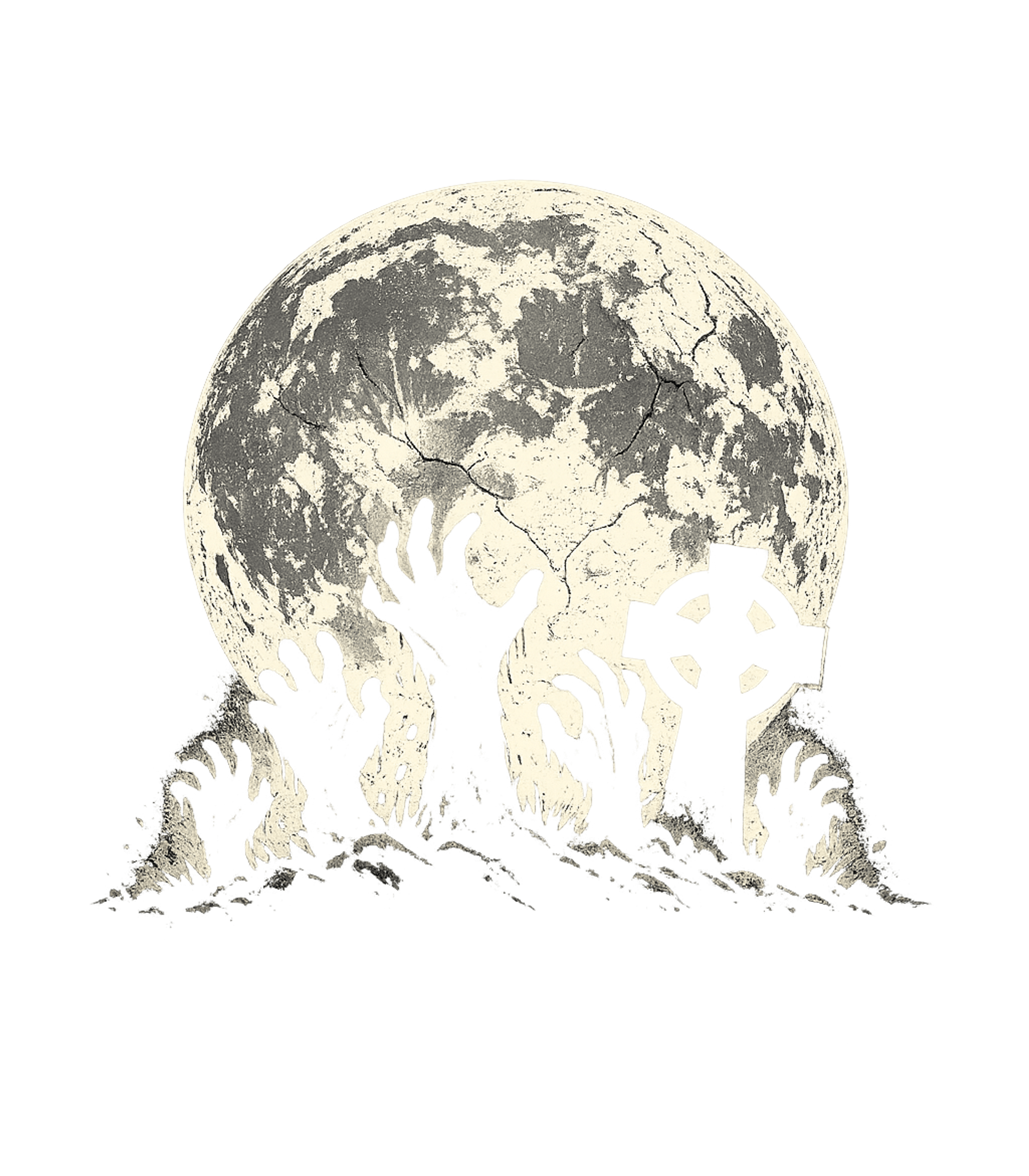 Zombie Full Moon Rise