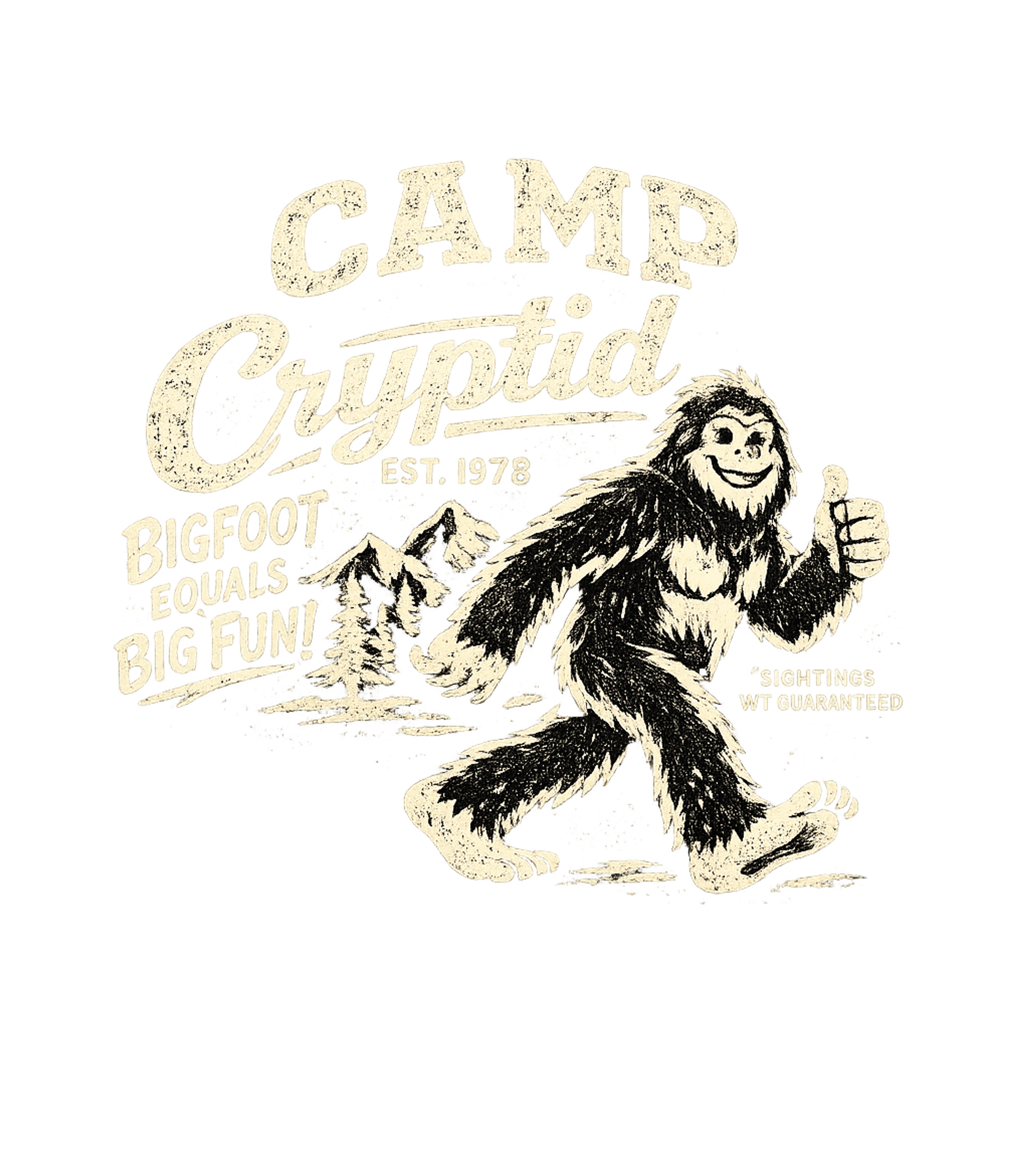 Bigfoot Camp Cryptid