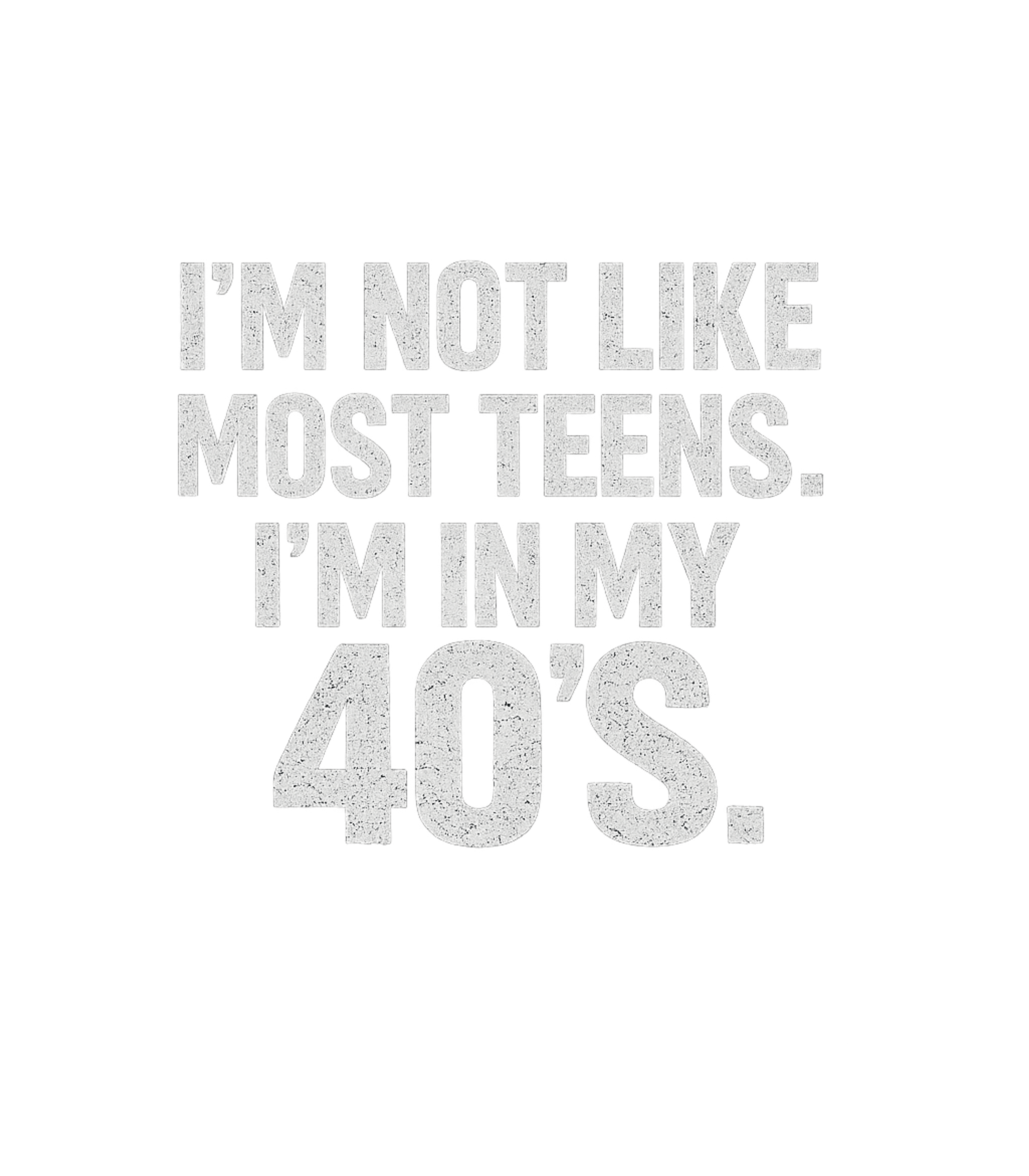 Not Most Teens