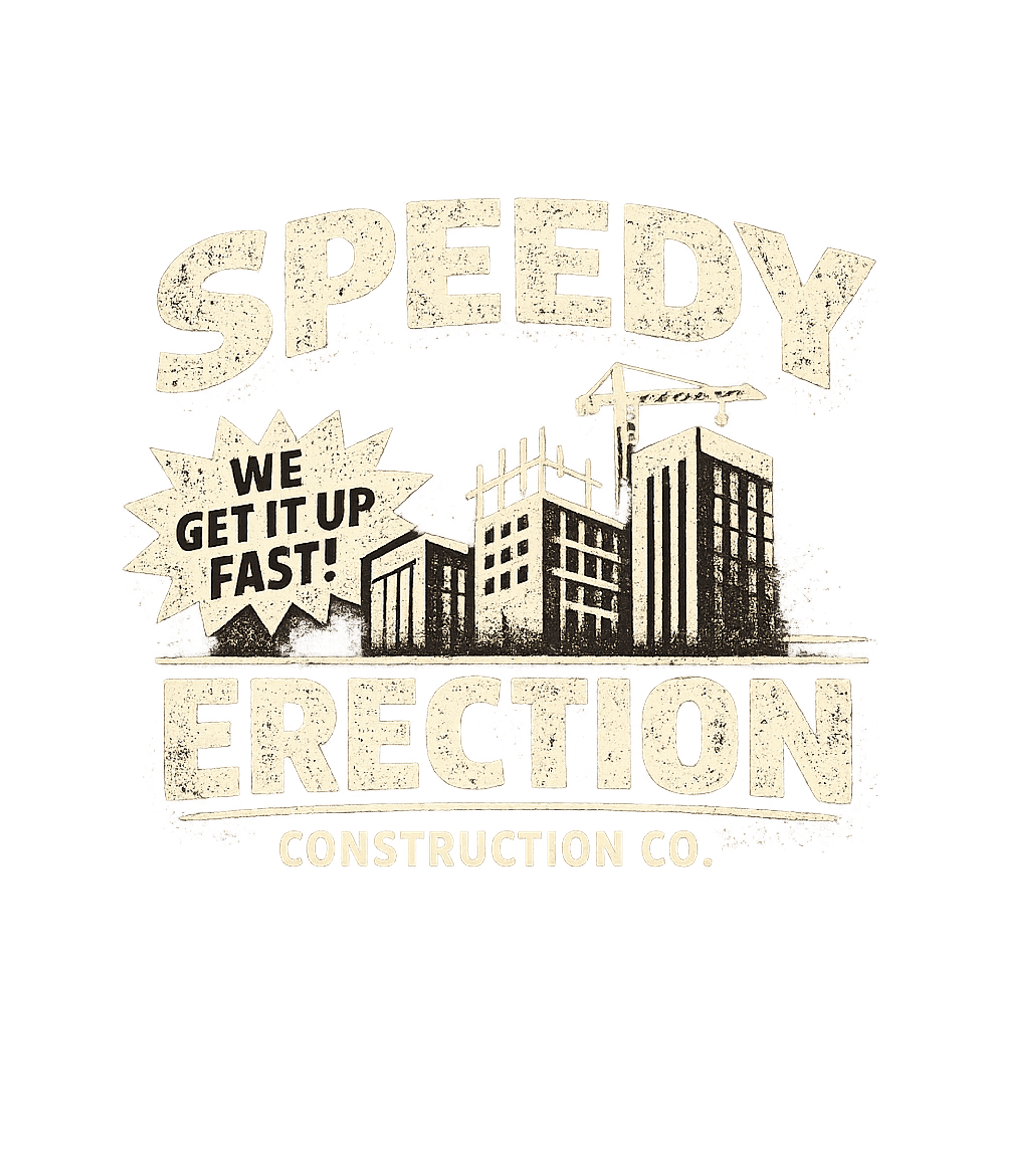 Speedy Erection Construction Co Men's T Shirt