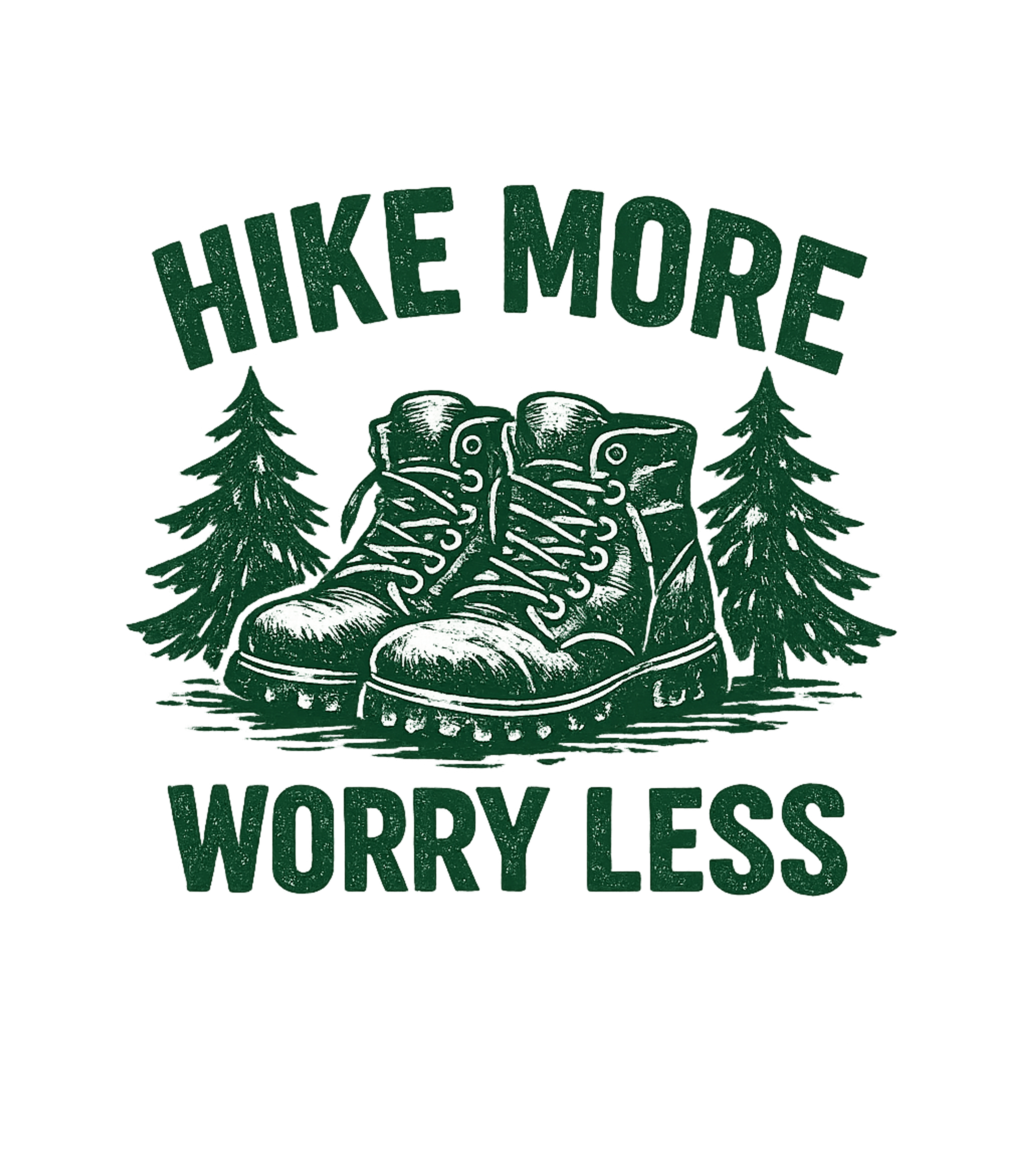 Hike More Worry Less Men's T Shirt