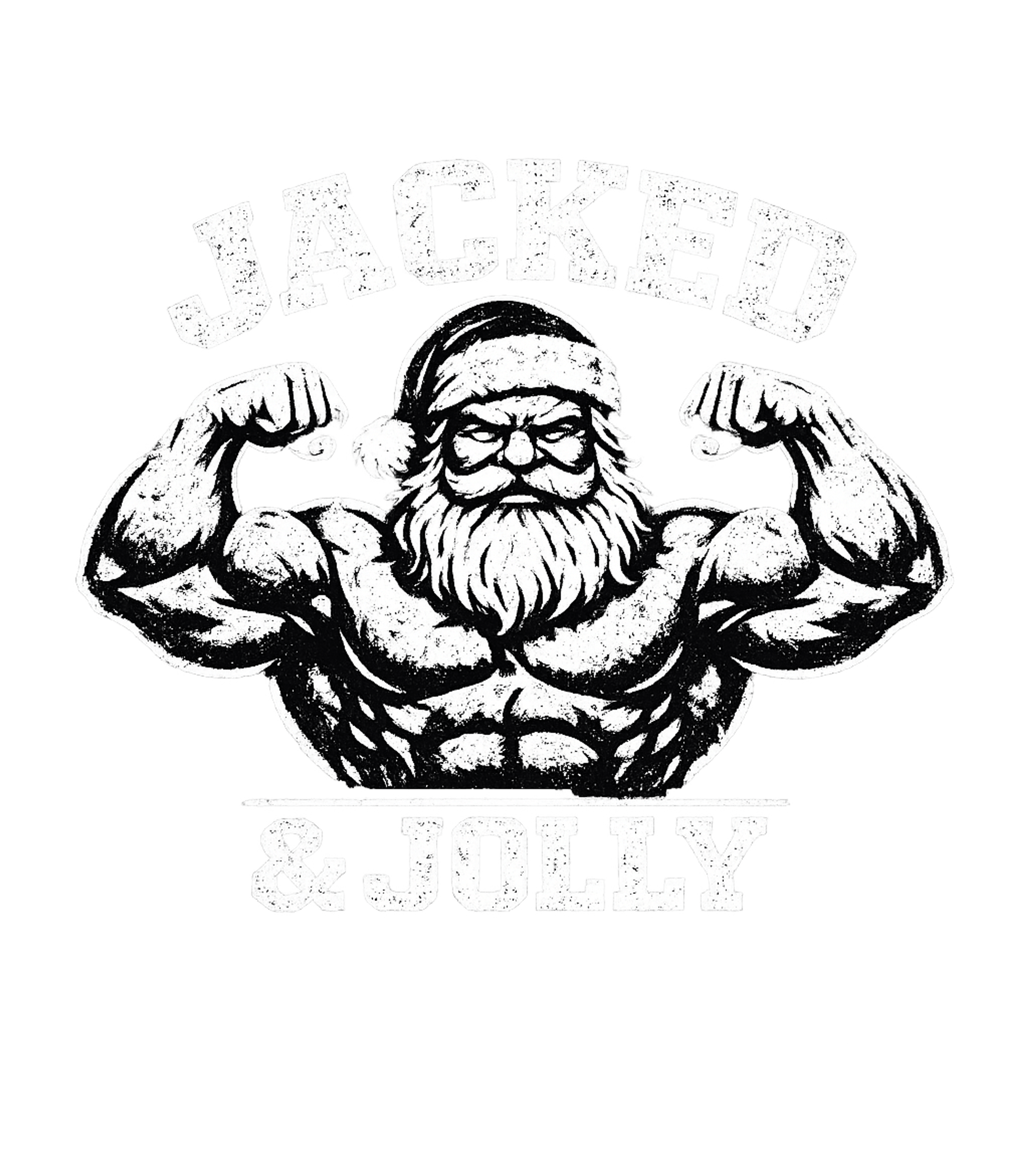 Jacked & Jolly Santa