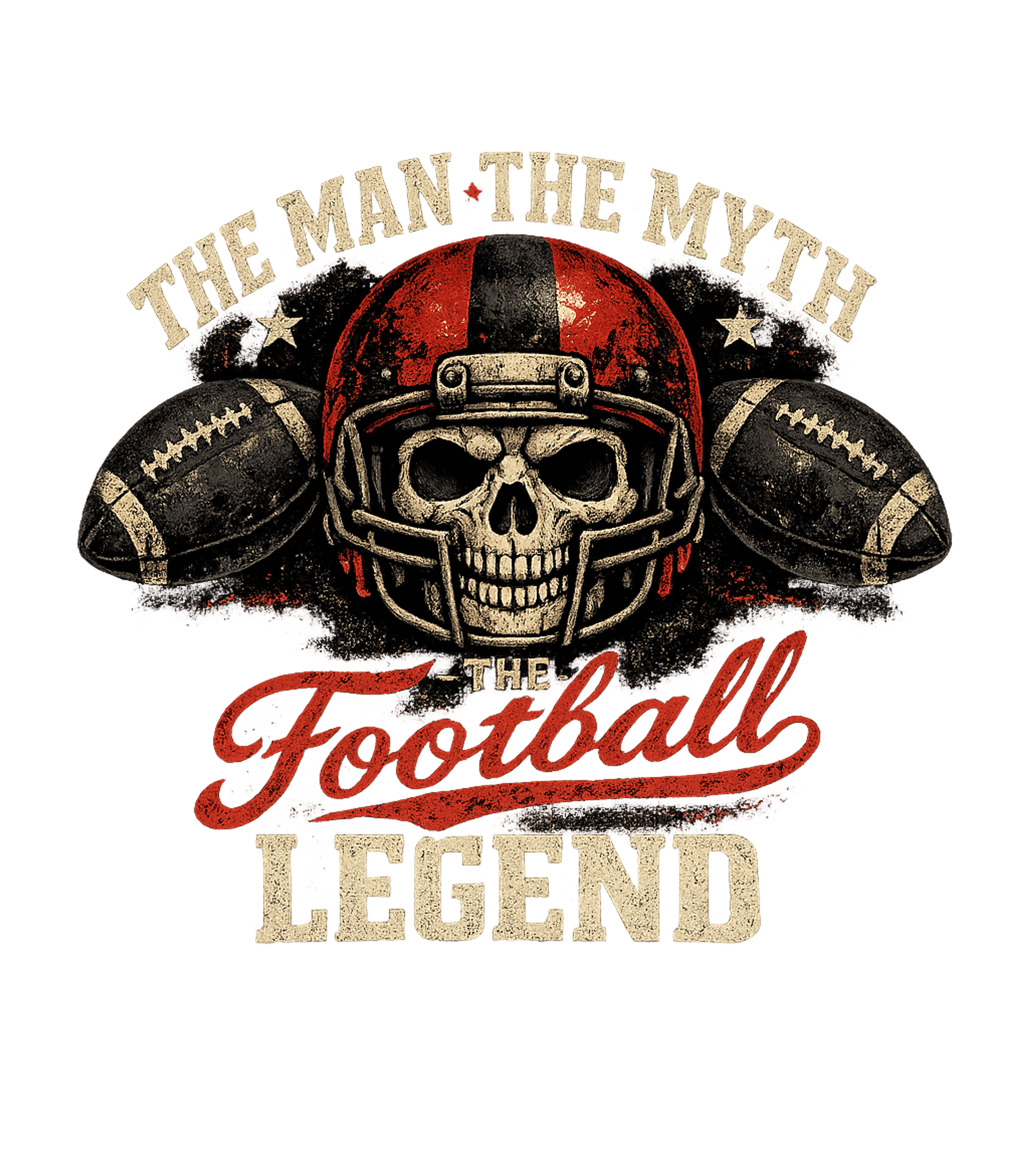 Man Myth Football Legend