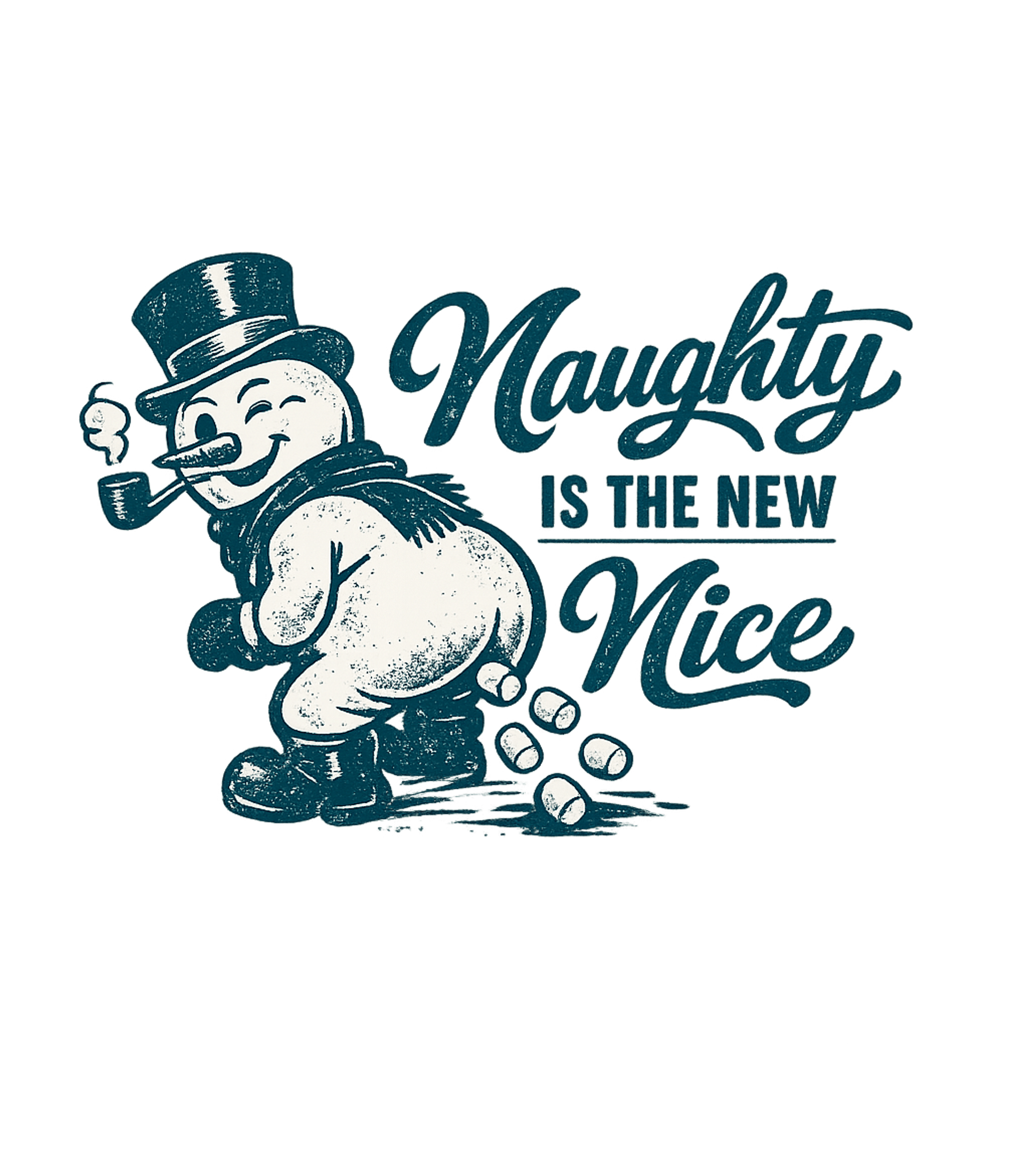 Naughty Is The New Nice Men's T Shirt