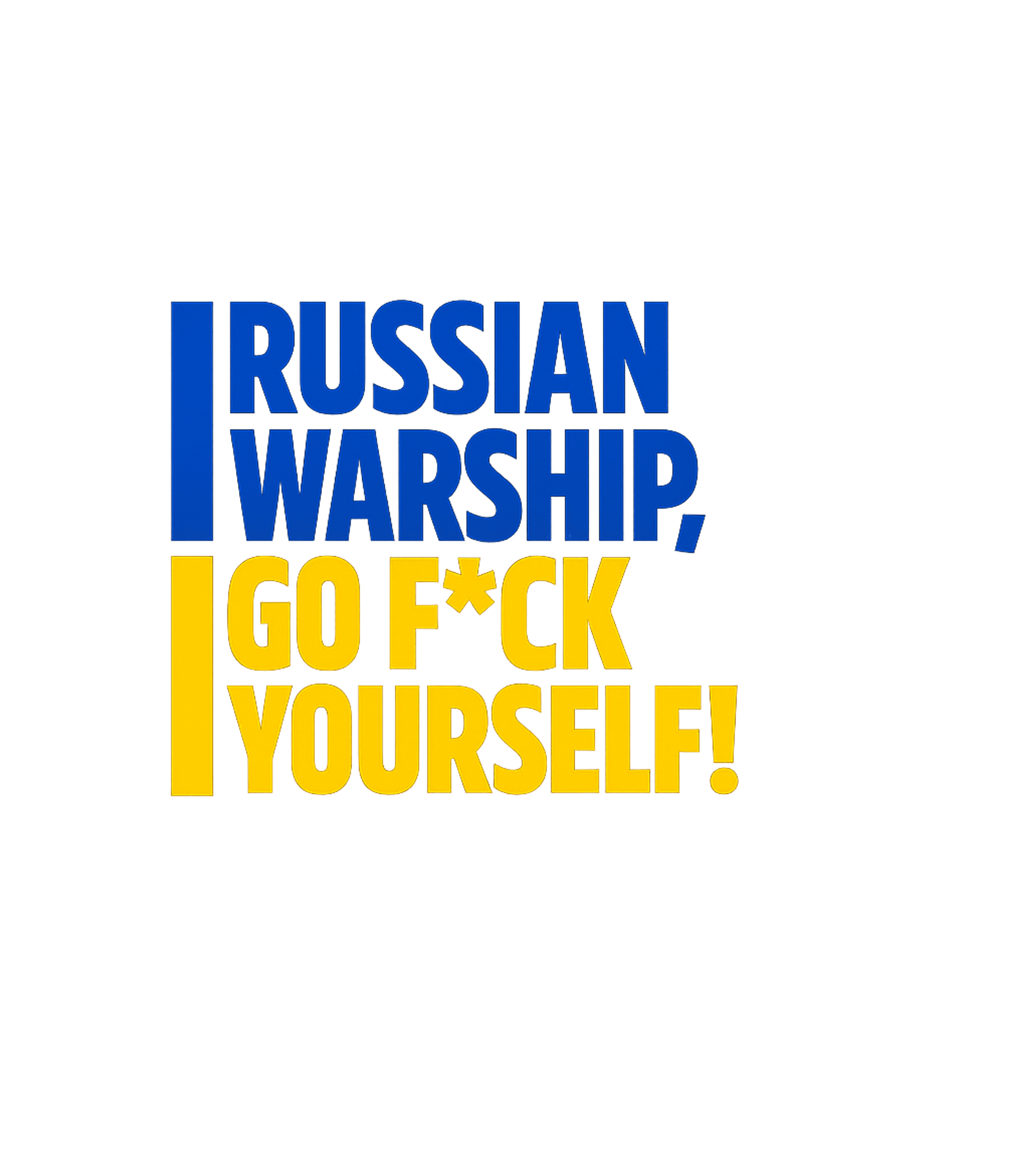 Russian Warship, Go Fuck Yourself Men's T Shirt