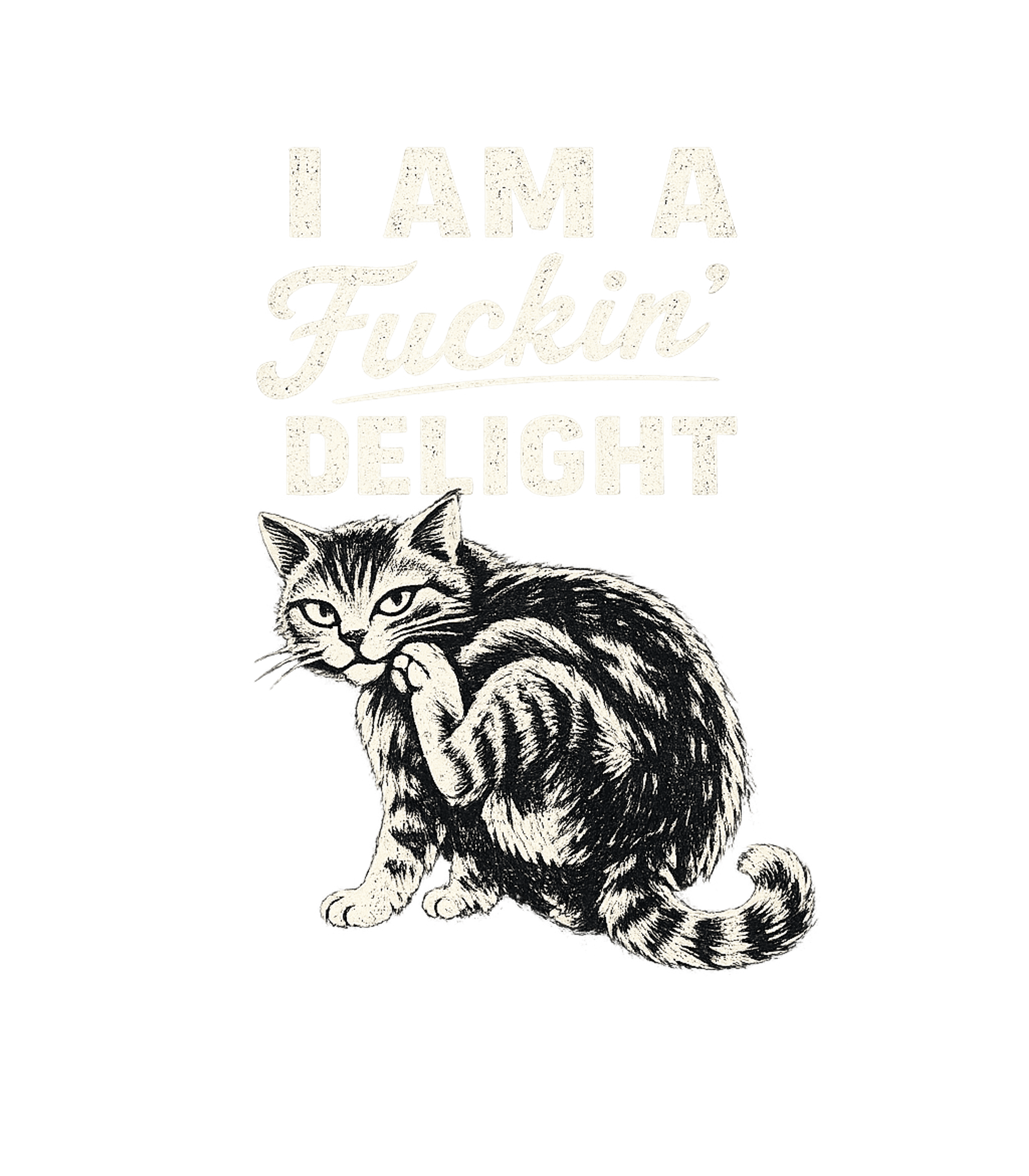 I'm A Fuckin Delight Men's T Shirt