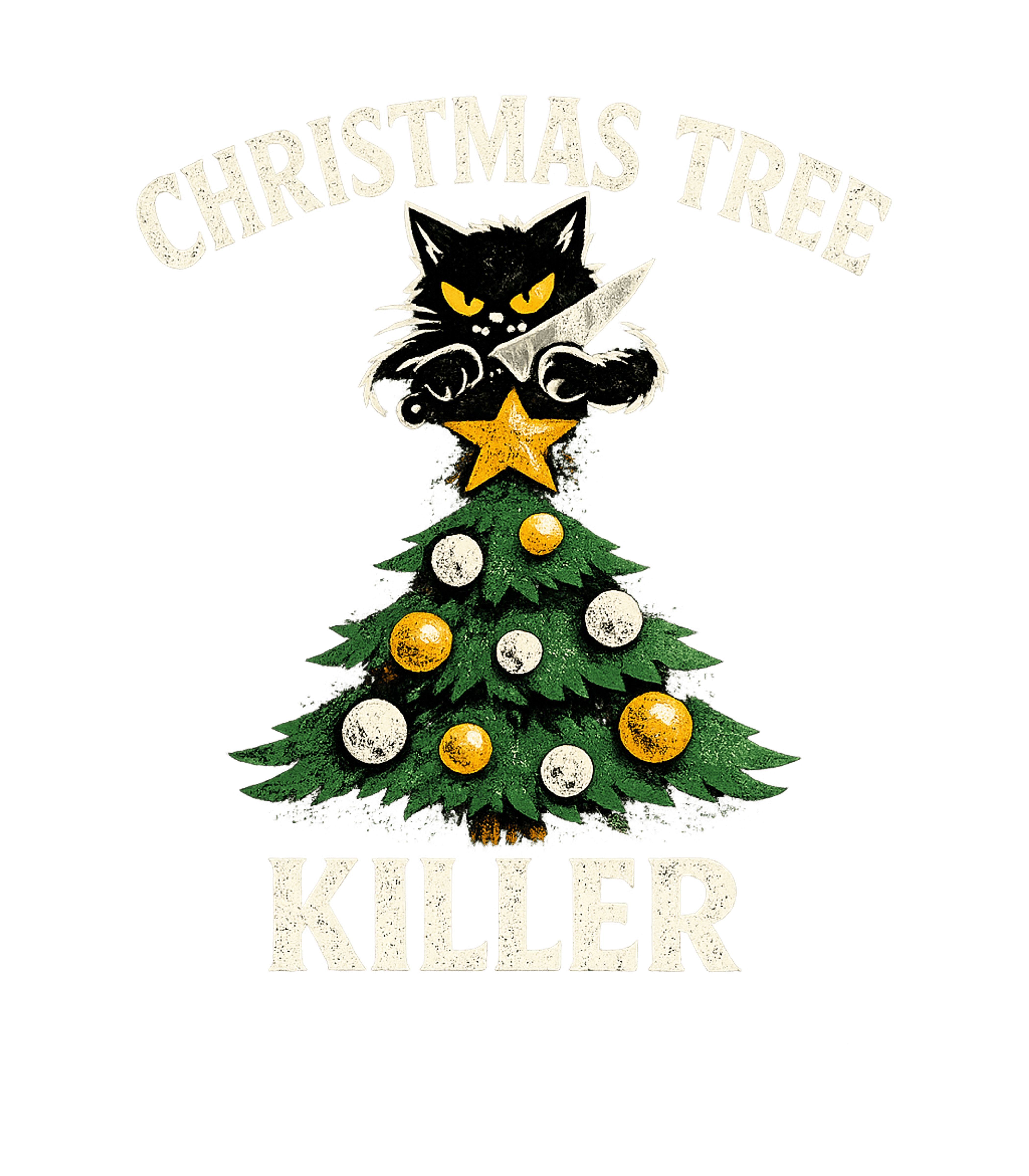 Christmas Tree Cat Killer
