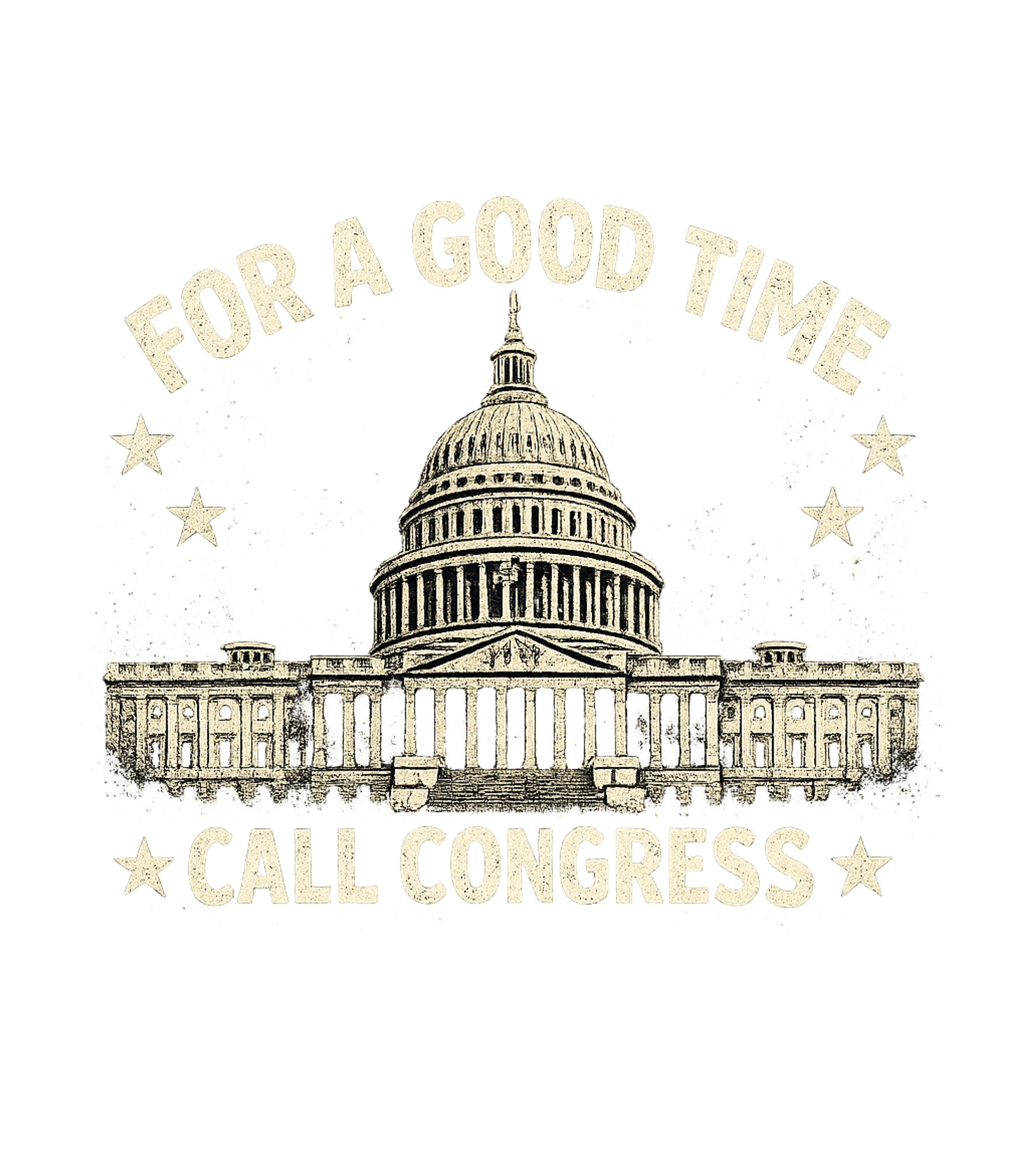 For A Good Time Call Congress Men's T Shirt