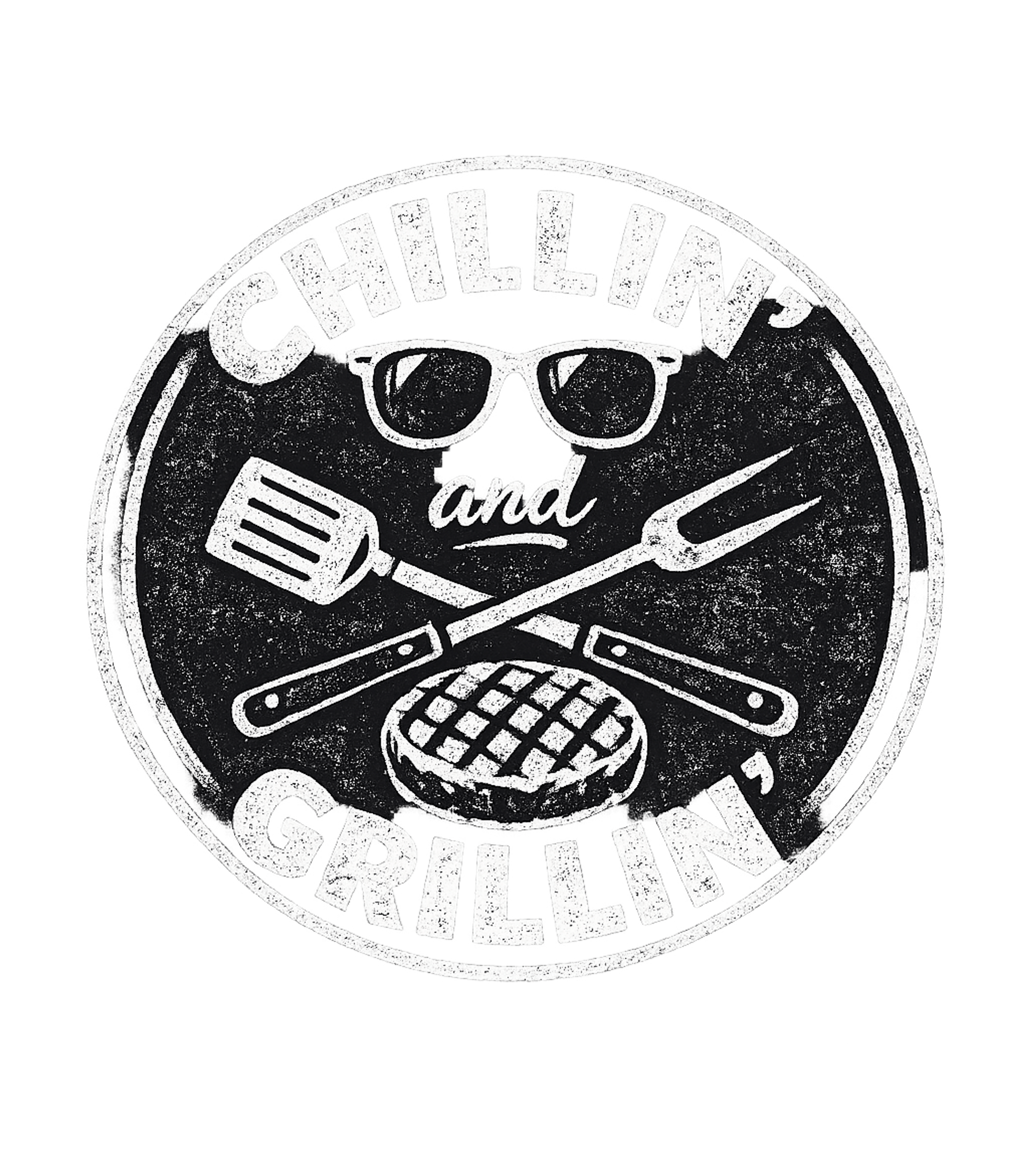 Chillin' And Grillin' Men's T Shirt