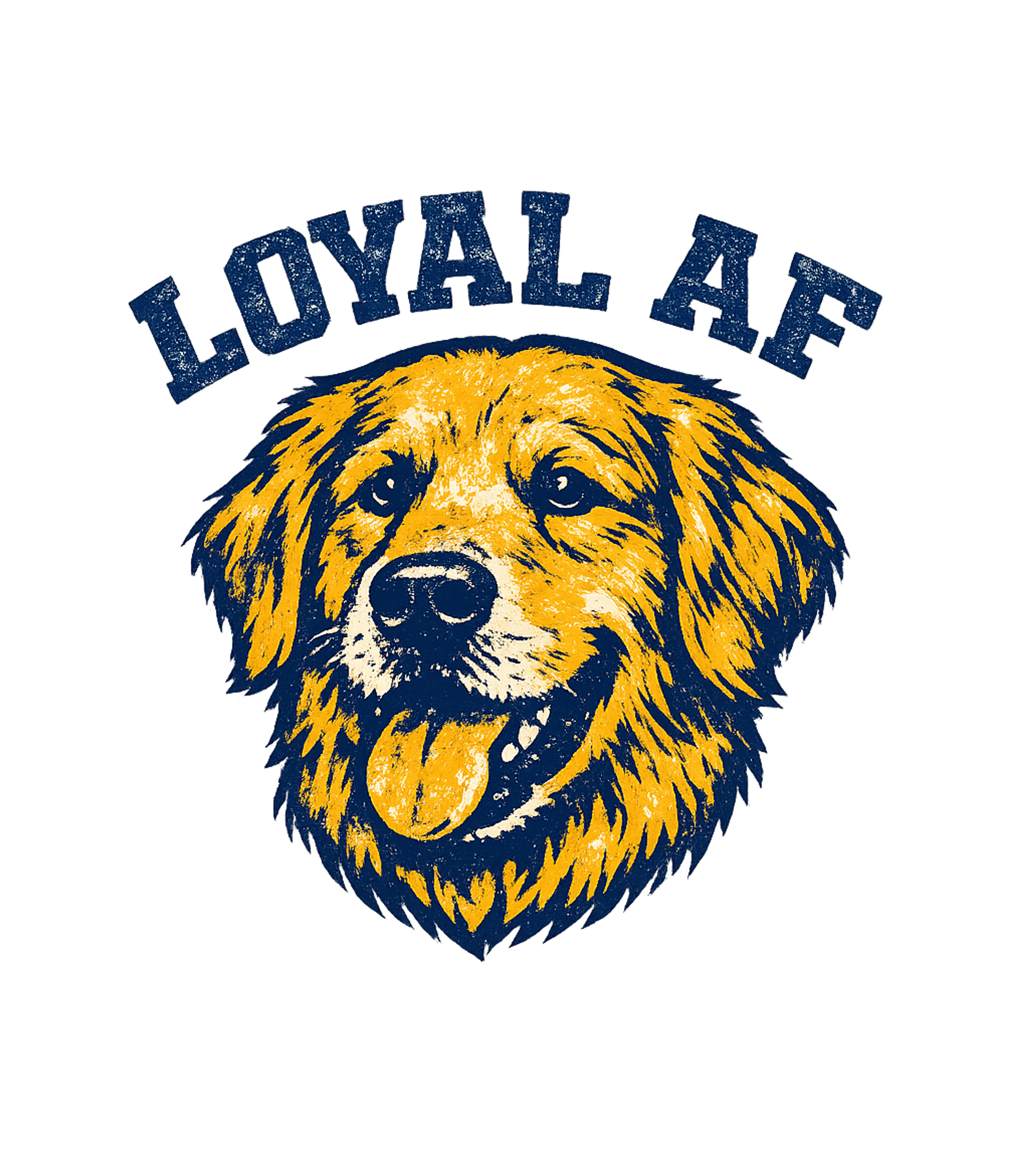 Loyal AF Golden Retriever