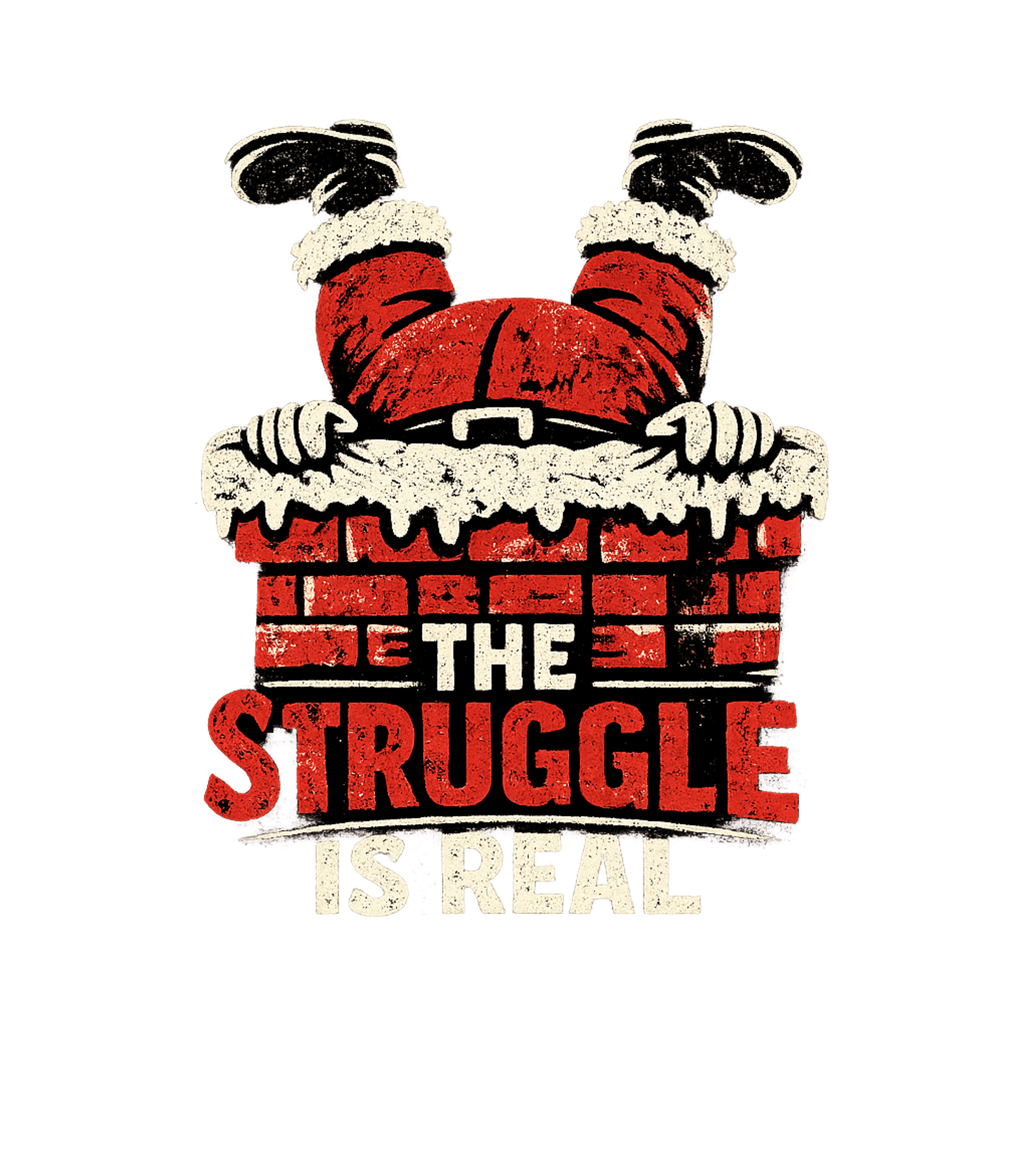 The Struggle Is Real Men's T Shirt