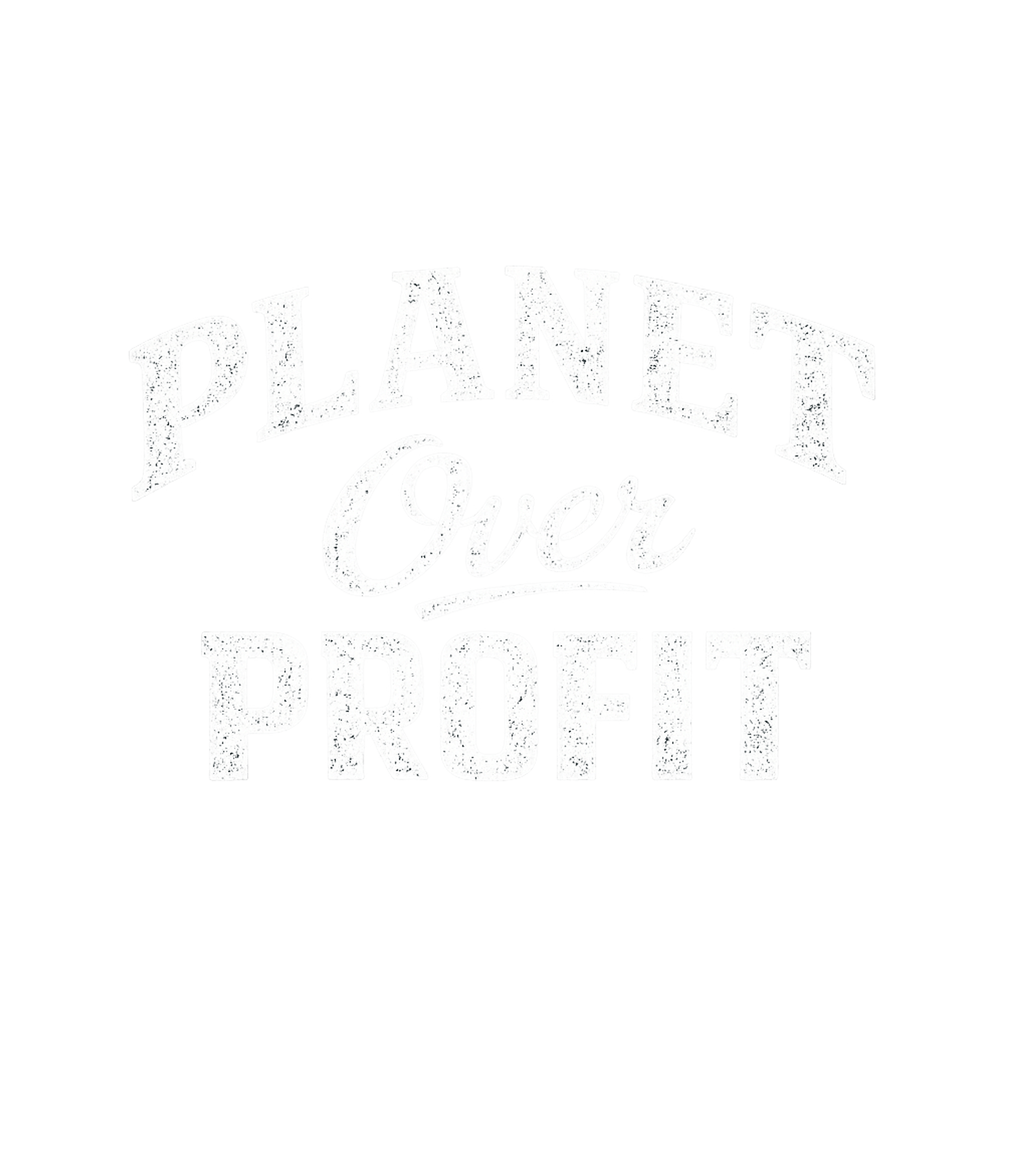 Planet Over Profit Men's T Shirt