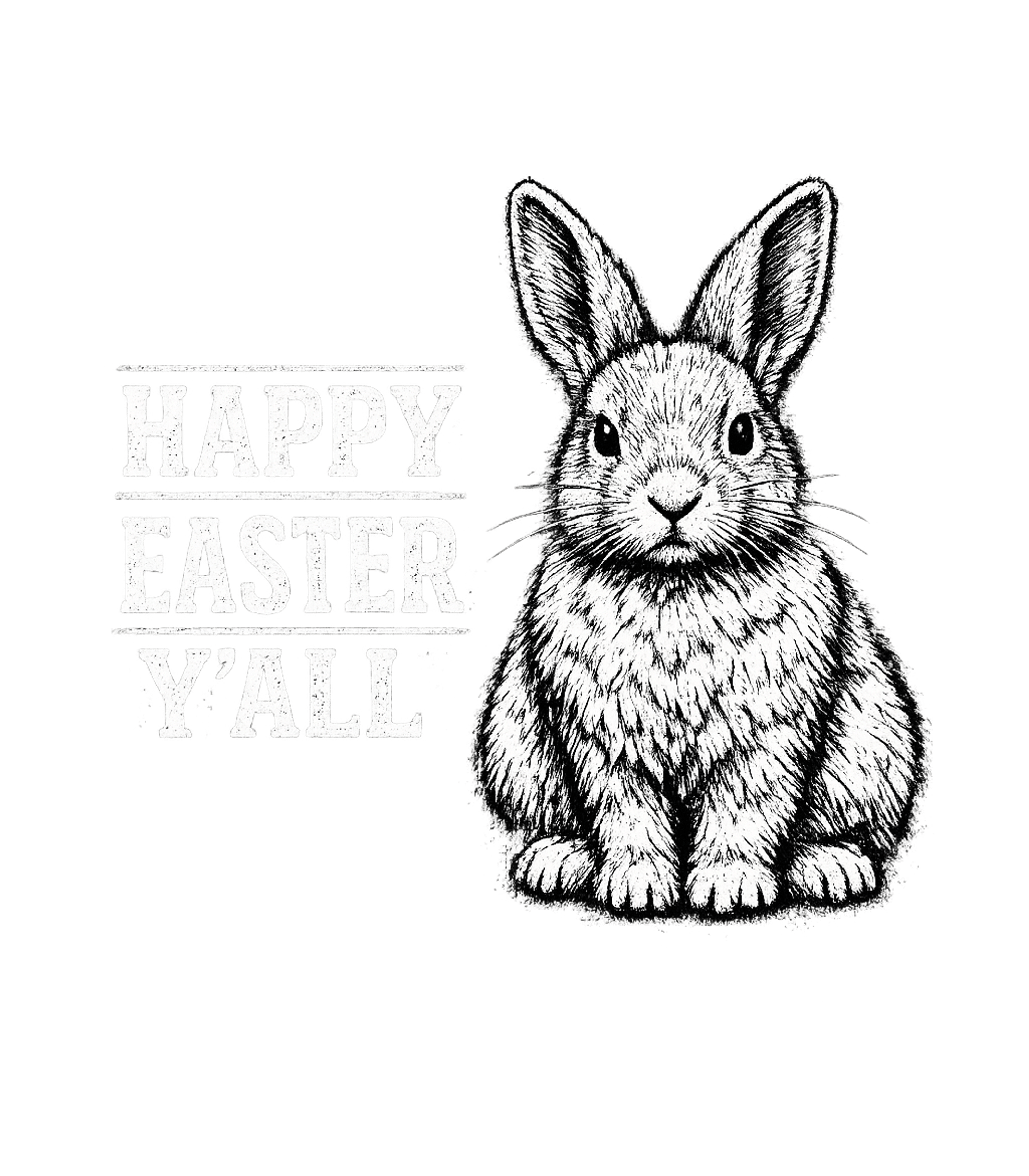 Happy Easter Y'all Men's T Shirt