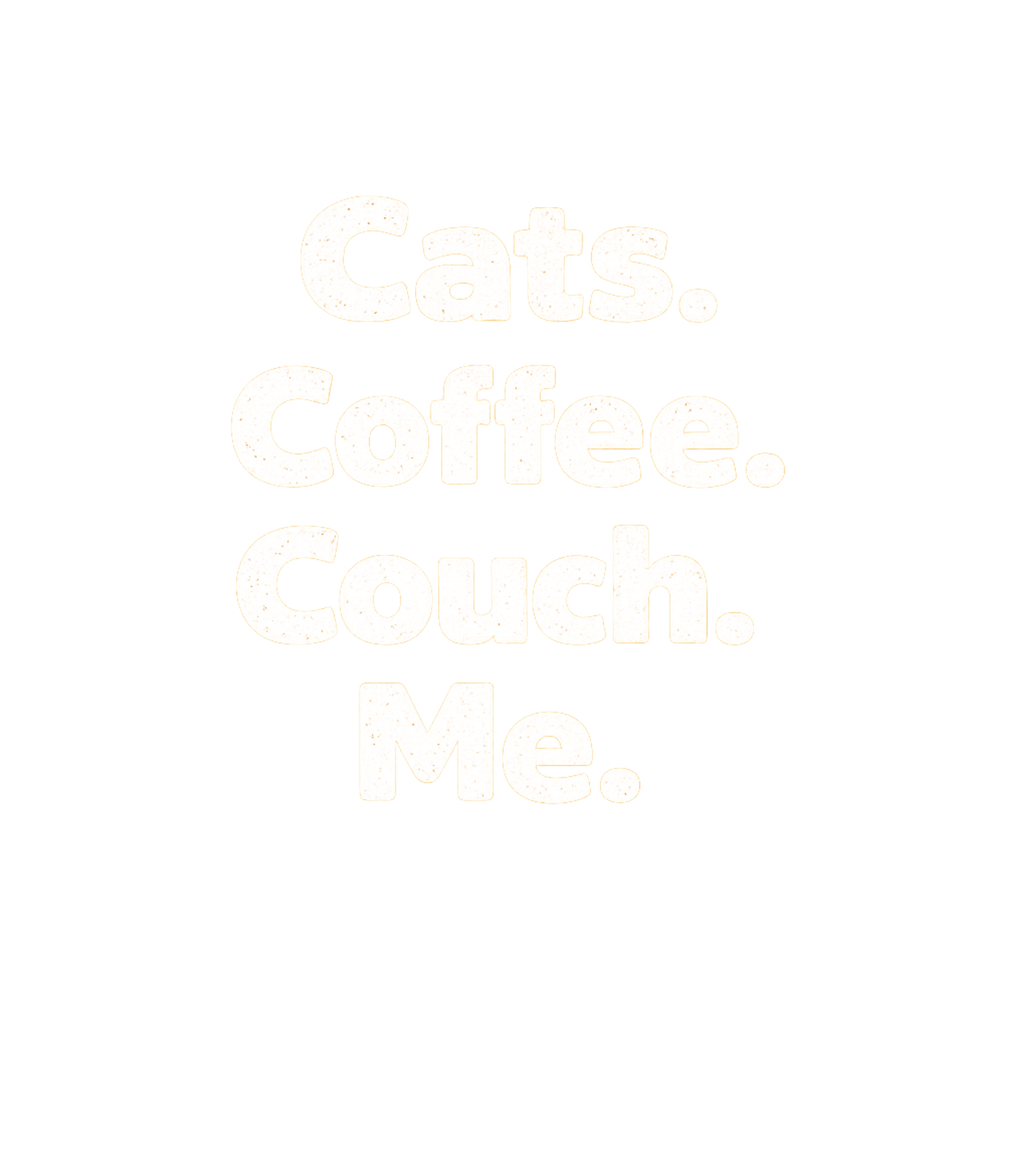 Cats Coffee Couch Me Men's T Shirt