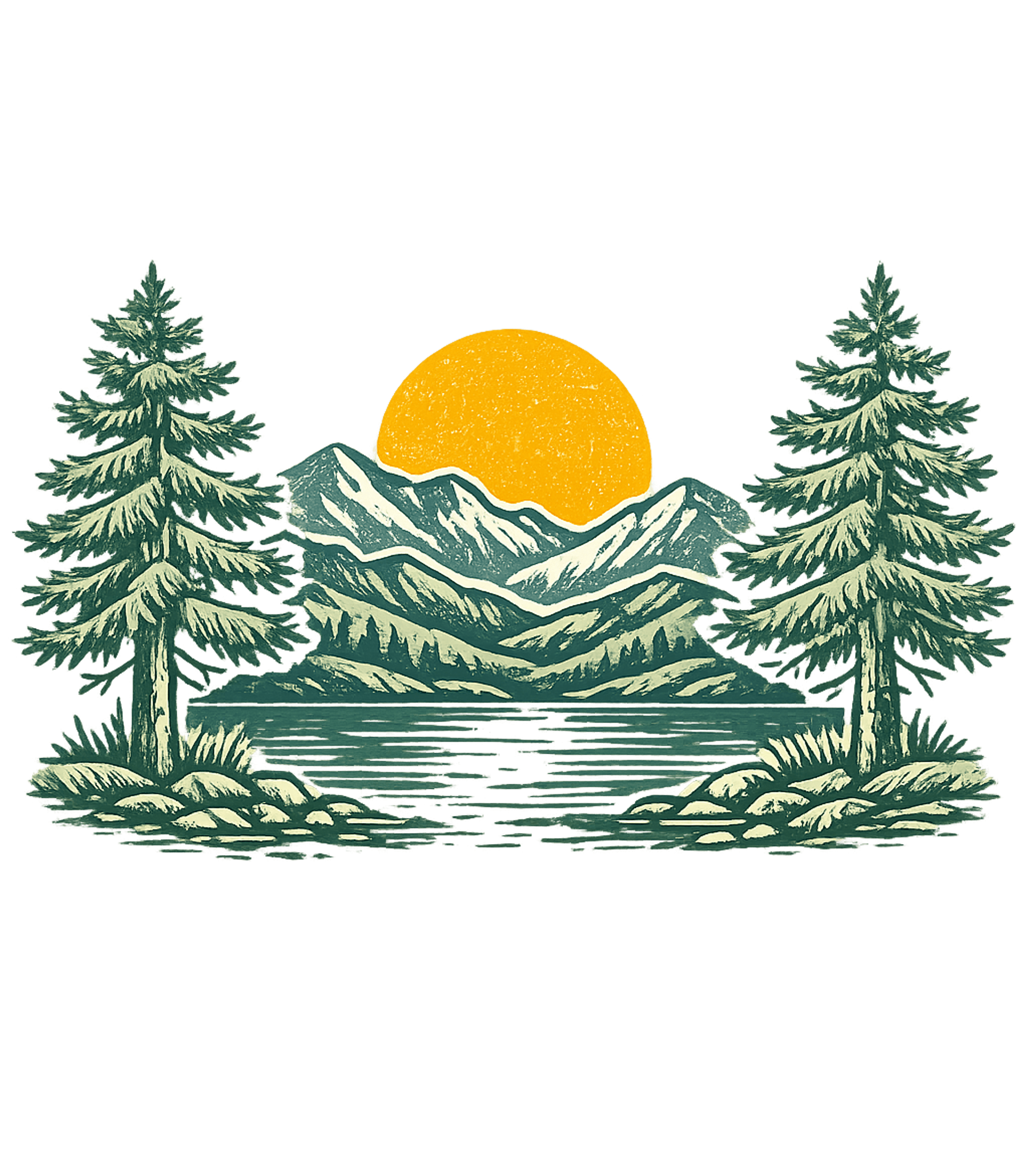 Golden Horizons Vintage Tee