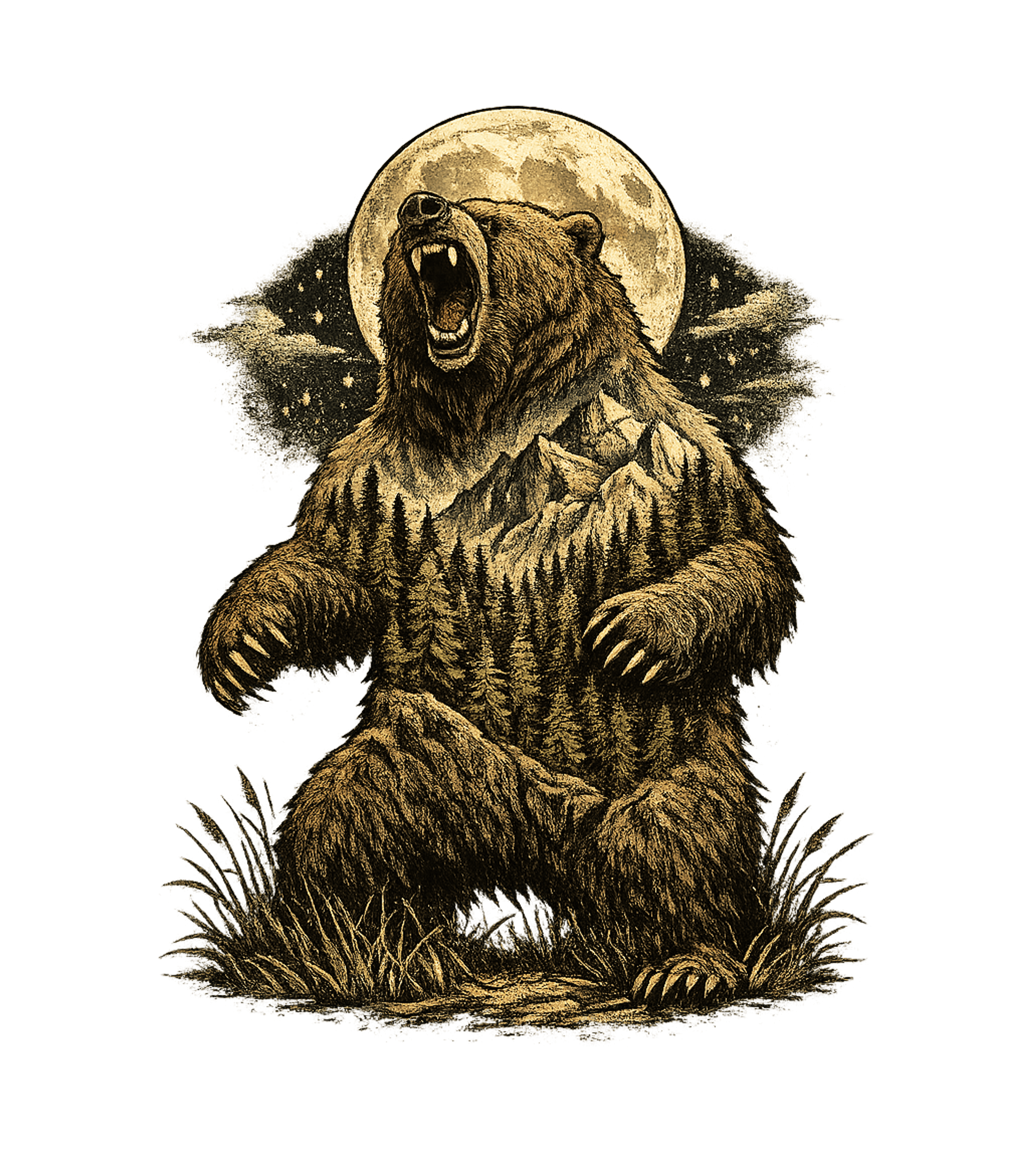 Primal Pines Vintage Tee