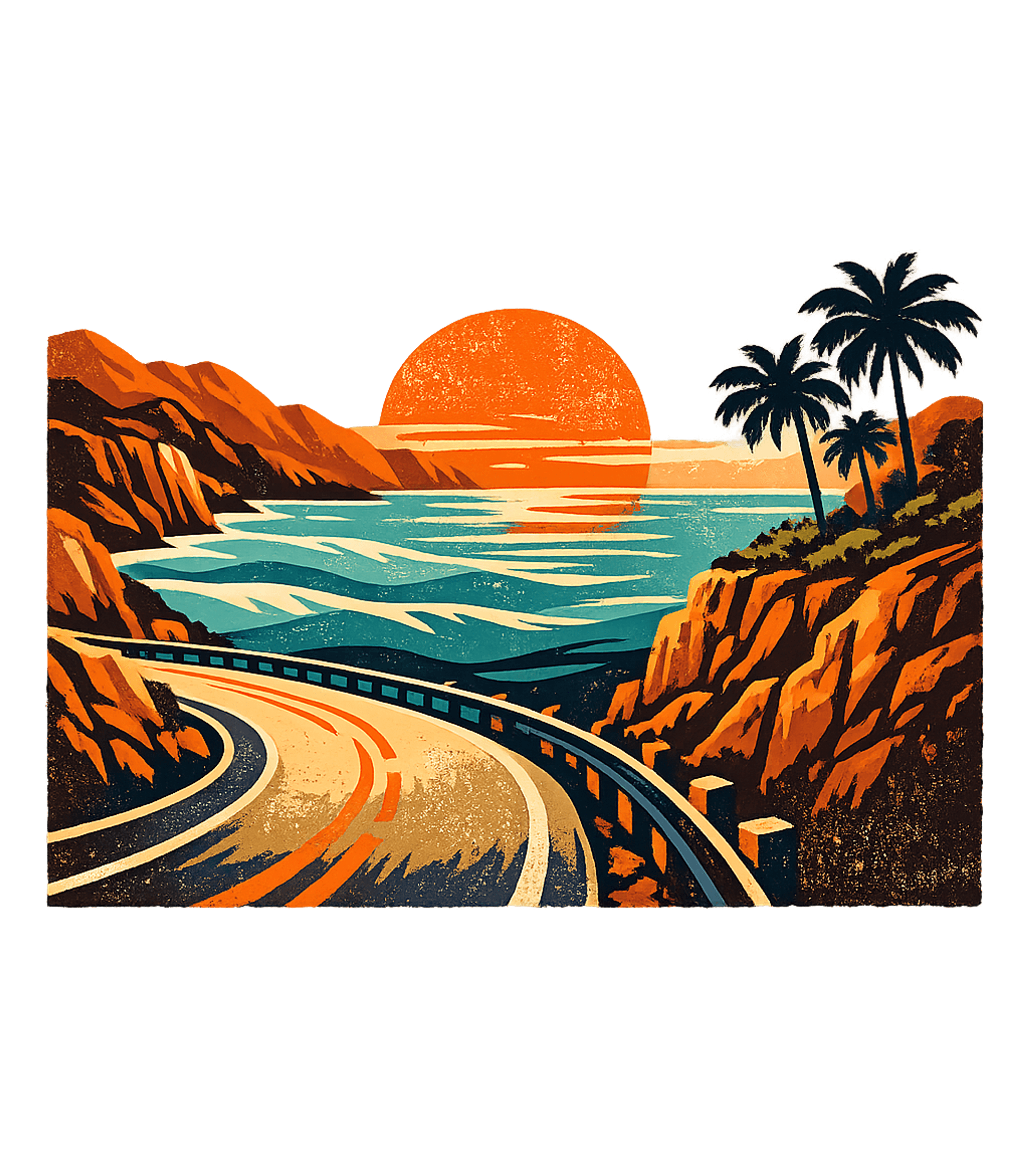 Golden Coast Vintage Tee