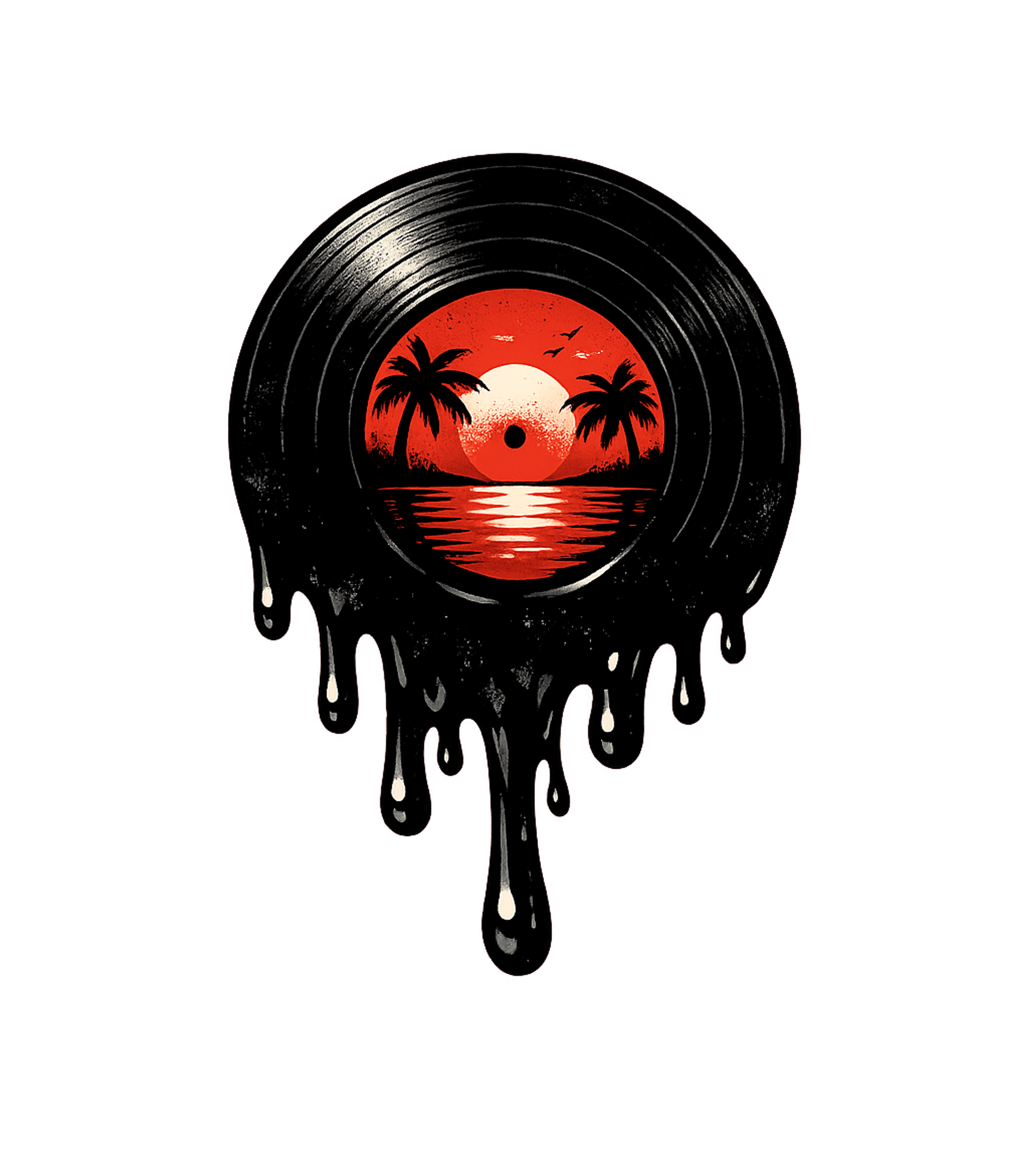 Melting Vinyl Sunset