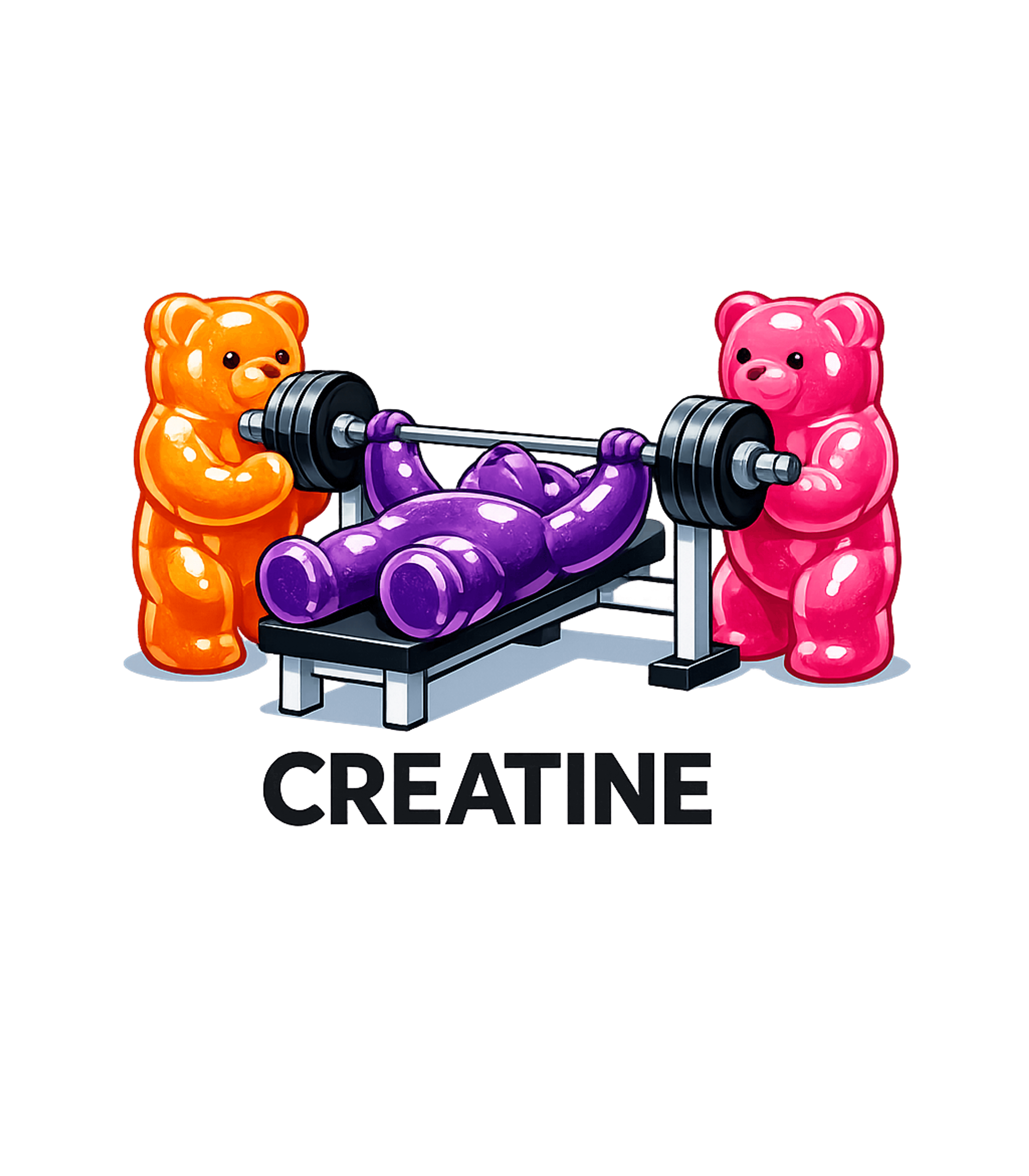 Creatine Gummy Bear Workout