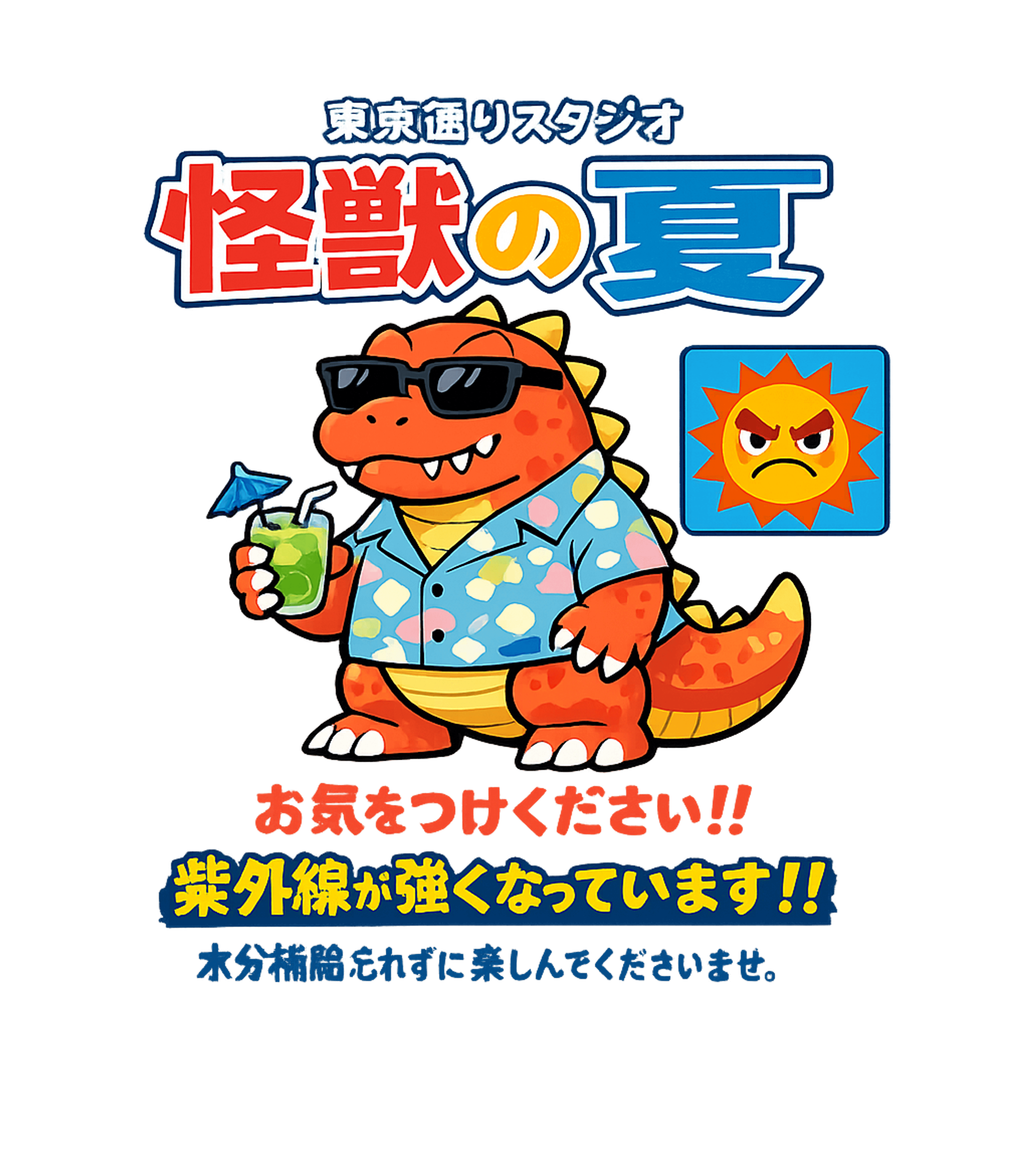 Kaiju's Summer T-Shirt