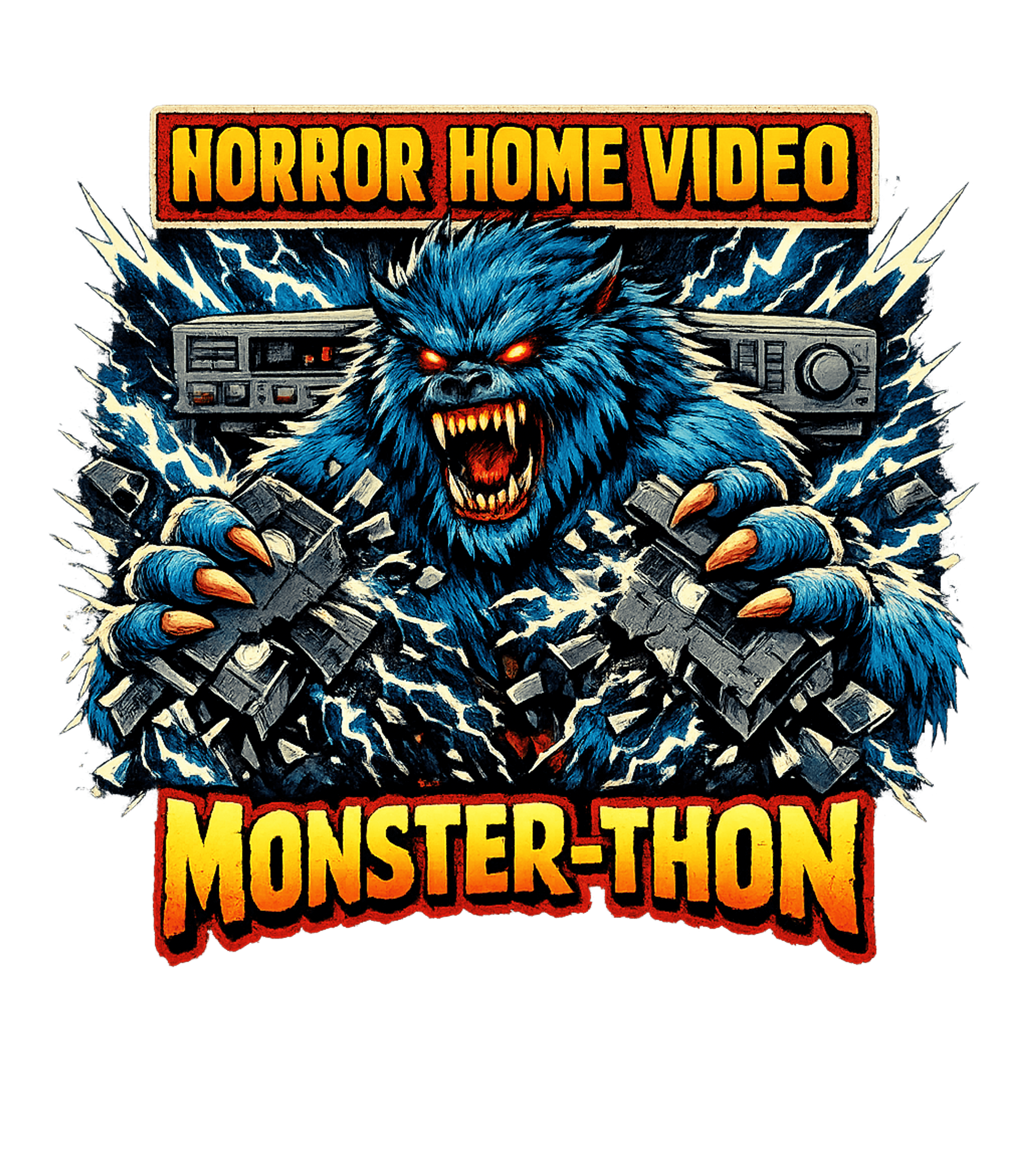 Horror Home Video Monster-Thon T-Shirt