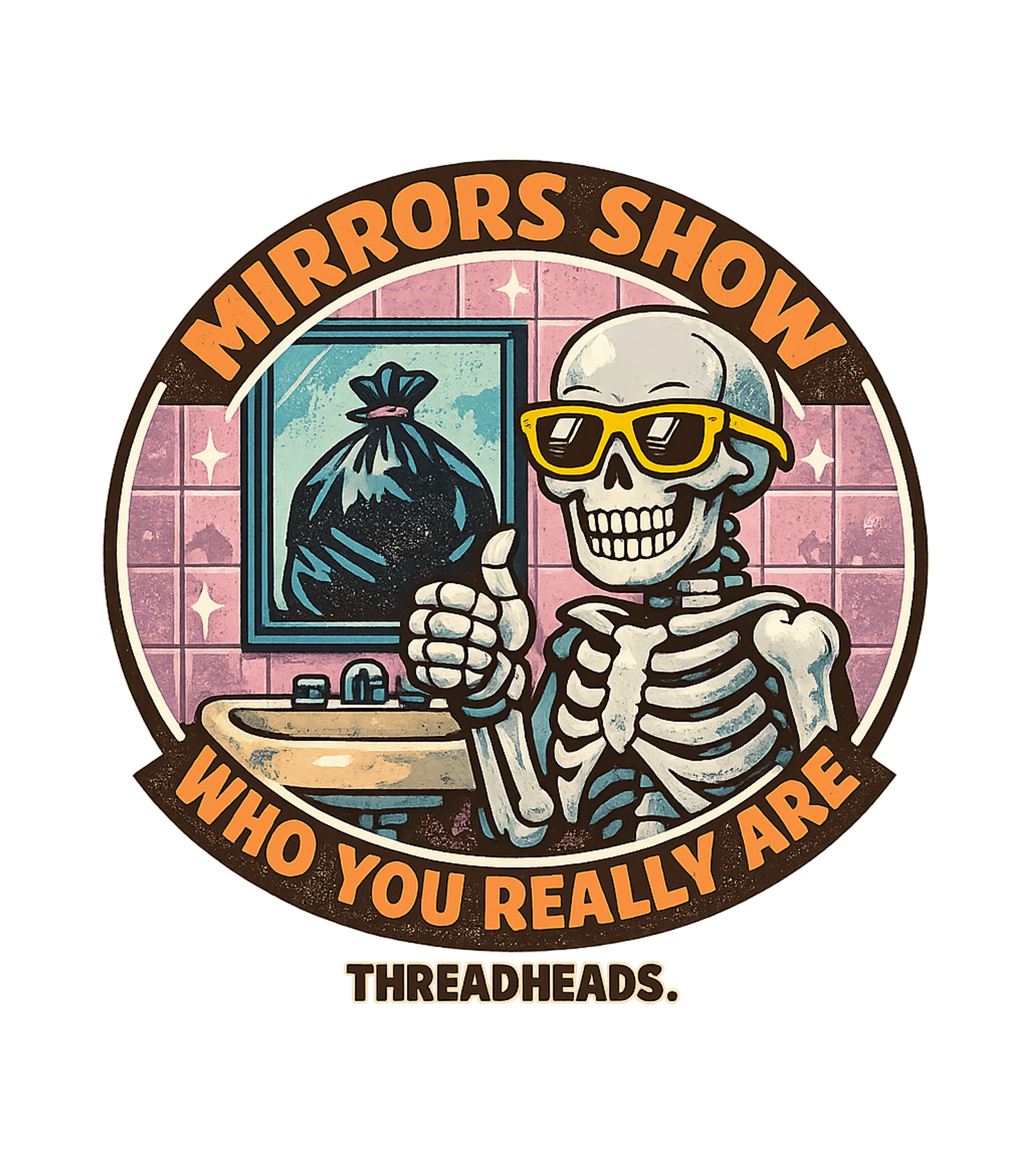 Mirrors Show Who You Really Are T-Shirt
