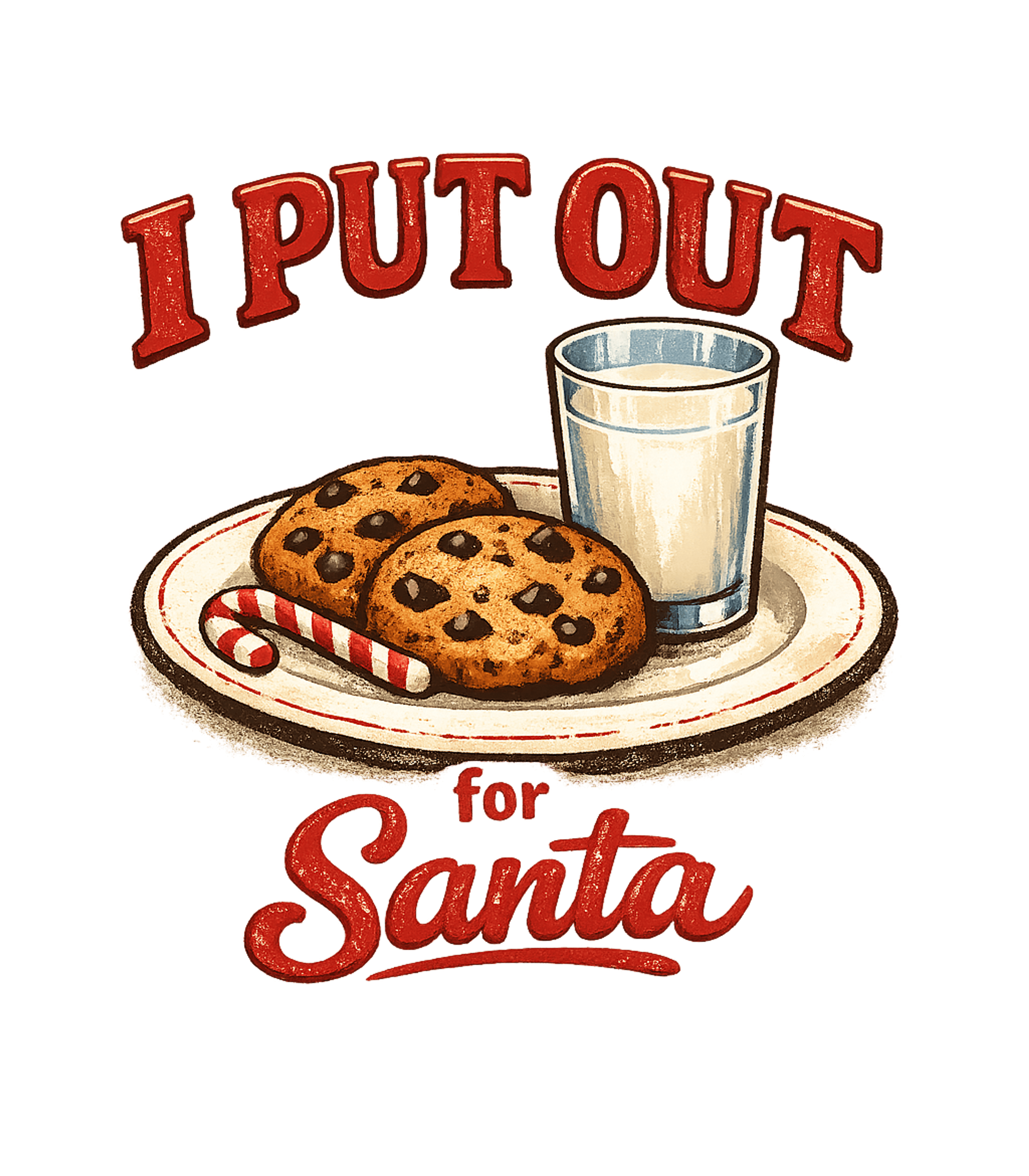 I Put Out for Santa T-Shirt