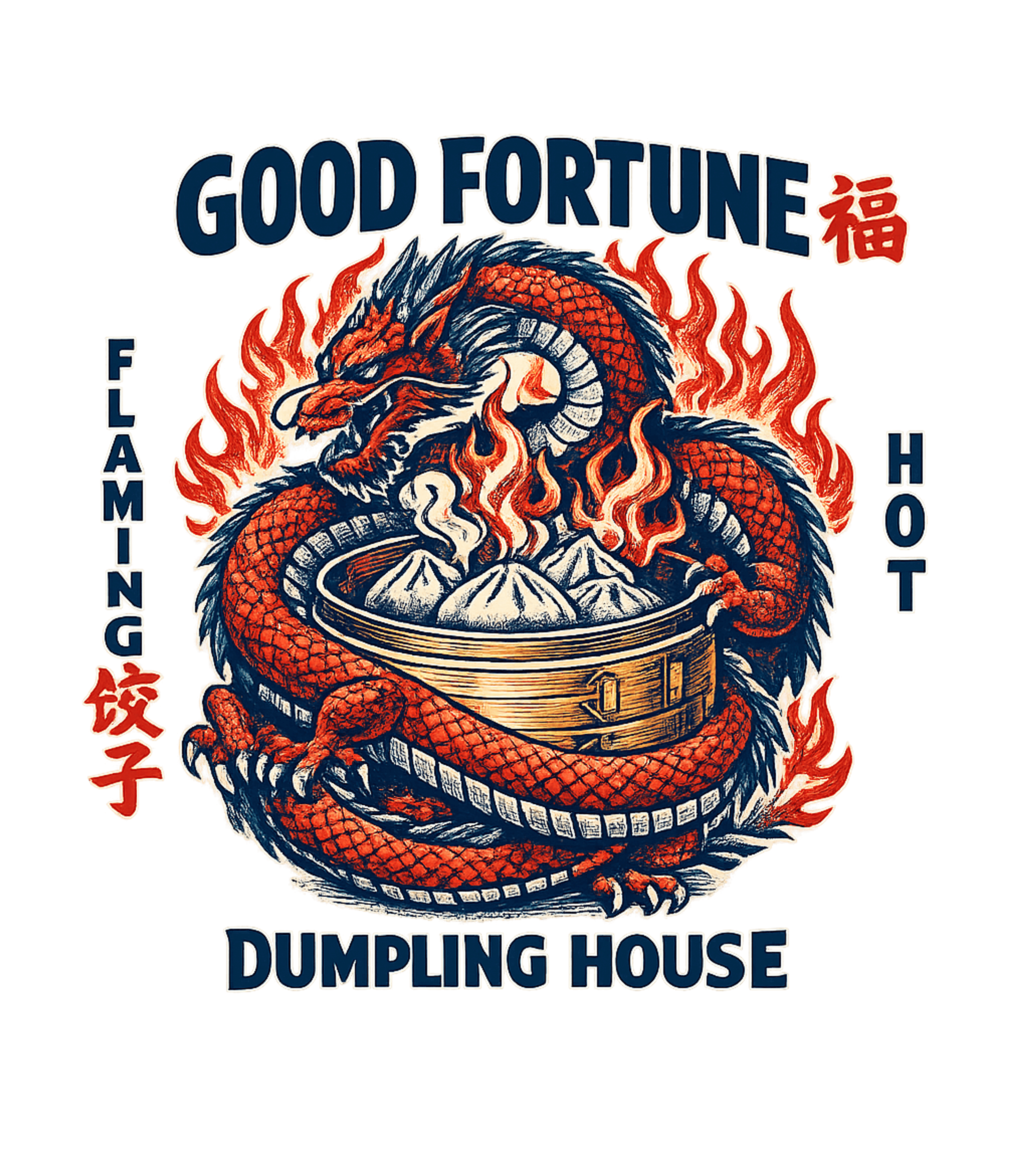 Good Fortune Dumplings T-Shirt