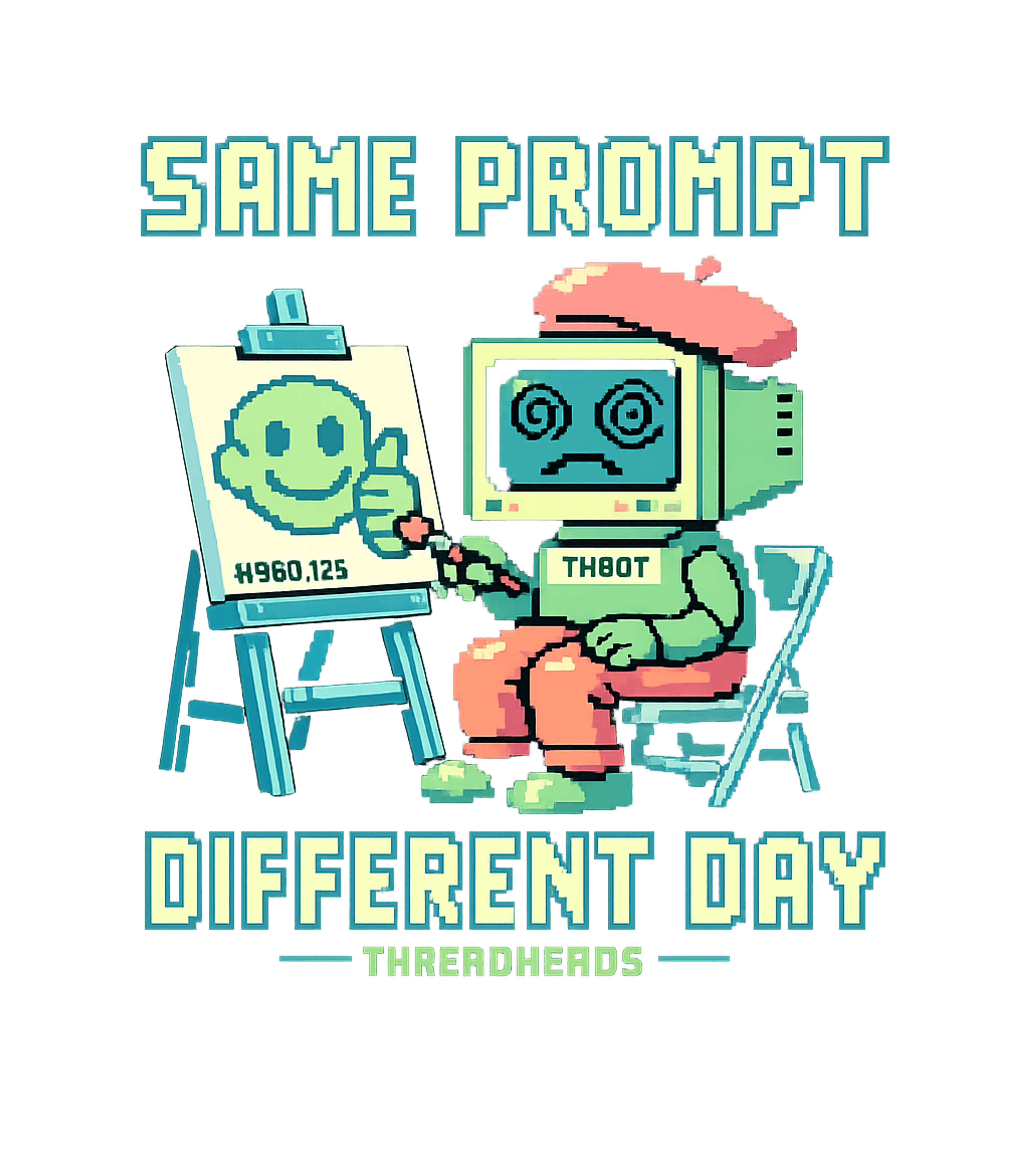 Same Prompt Different Day T-Shirt