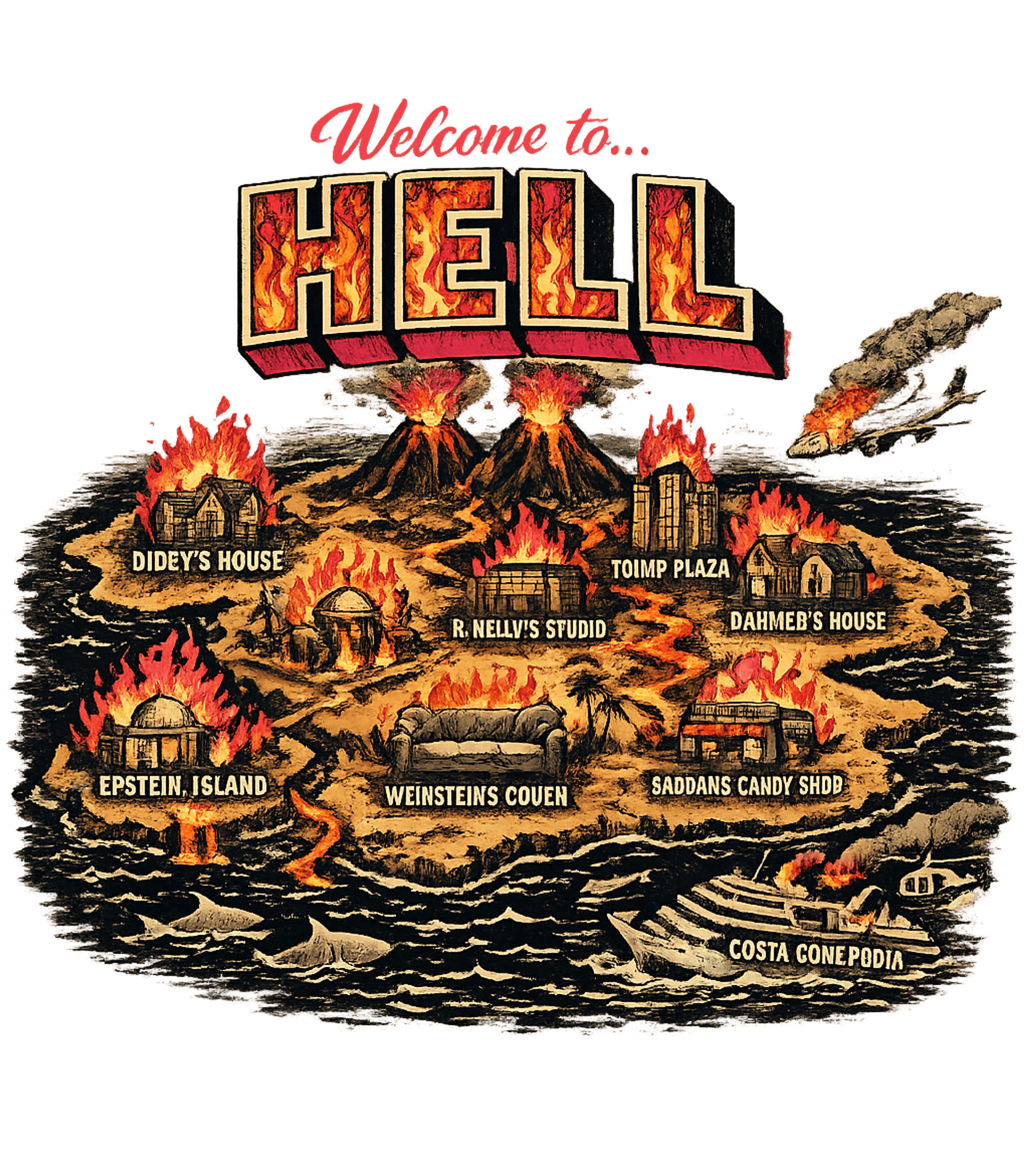 Welcome to Hell T-Shirt