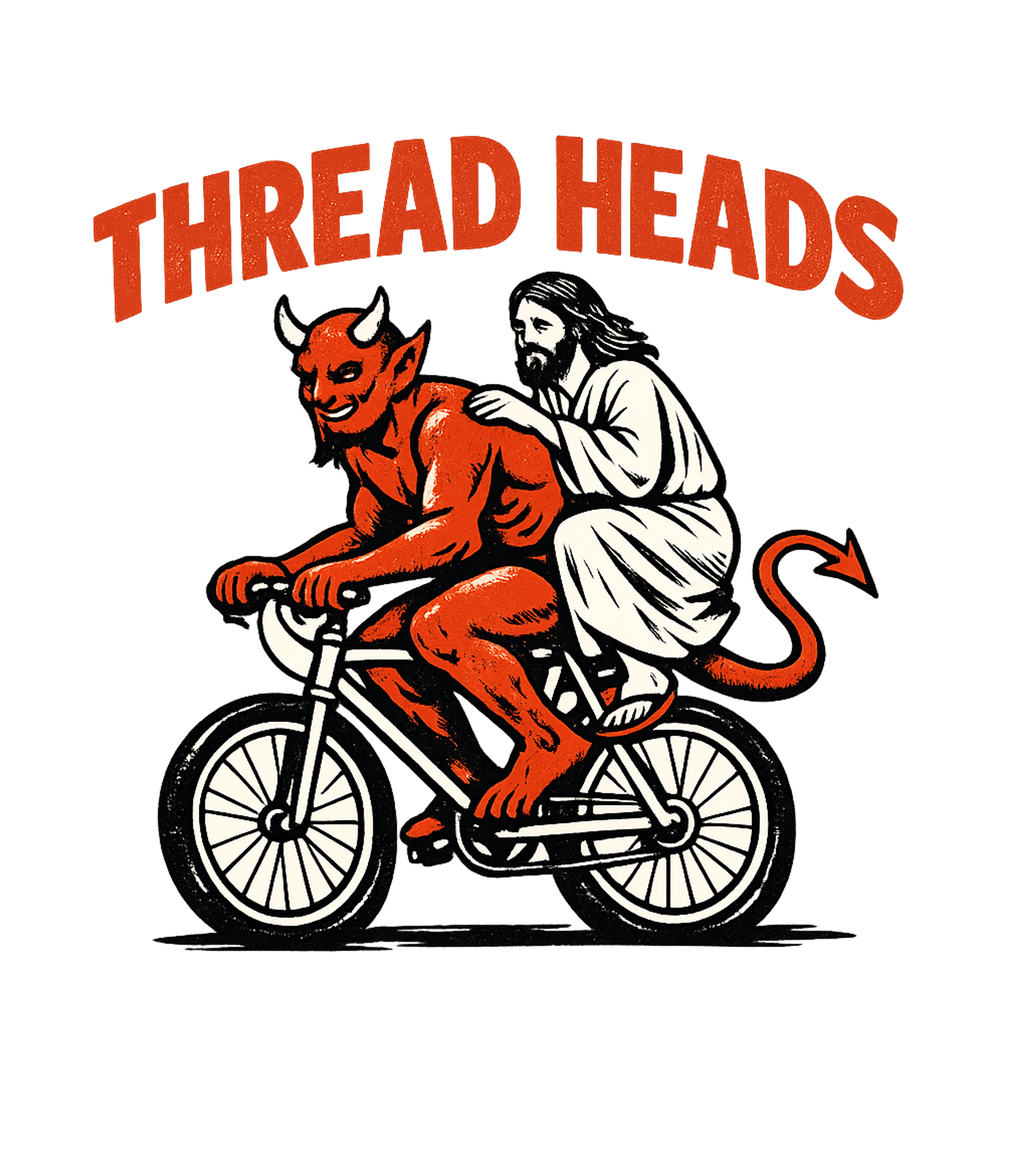 Thread Heads Bicycle