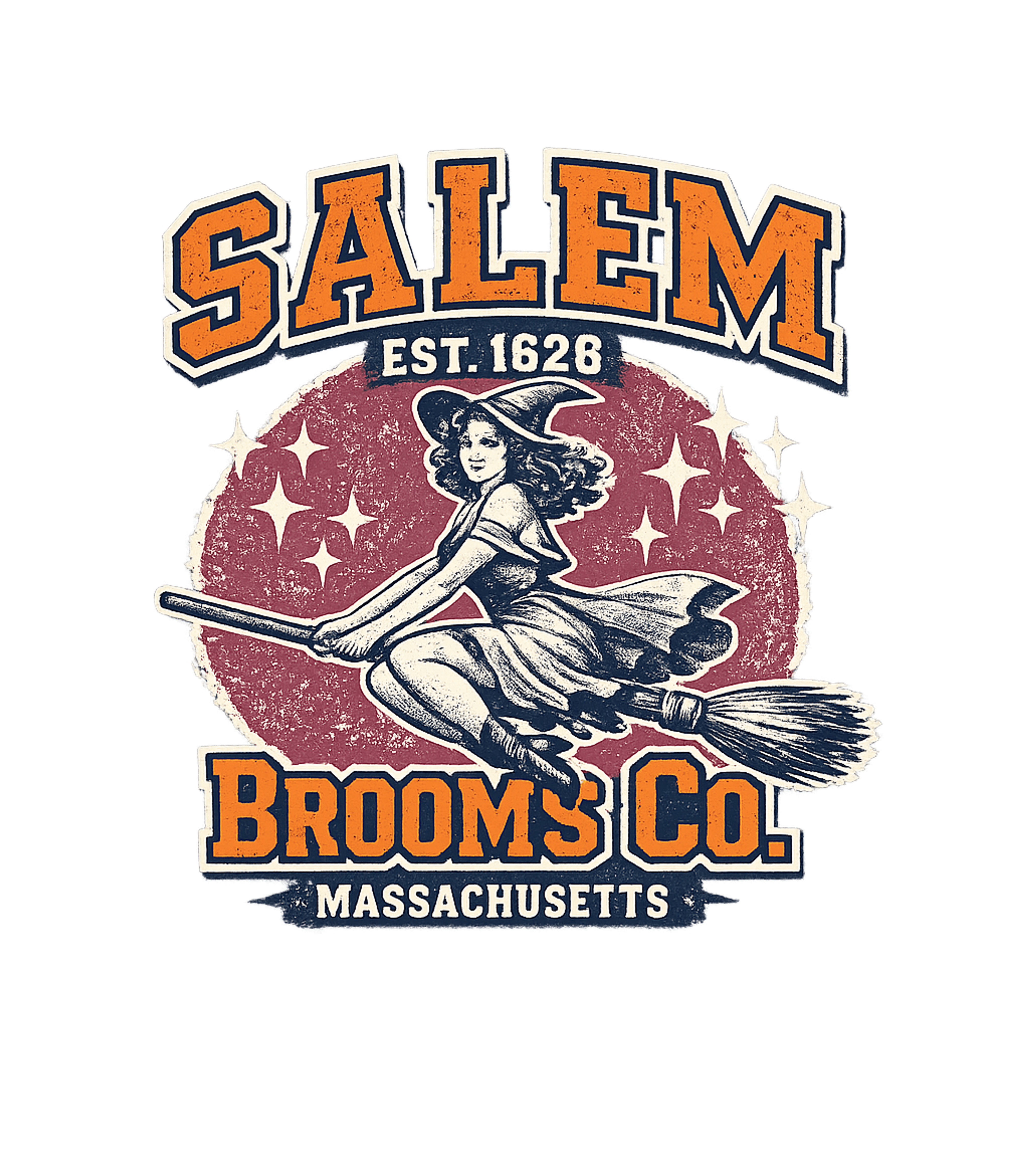 Salem Brooms Co. Witch