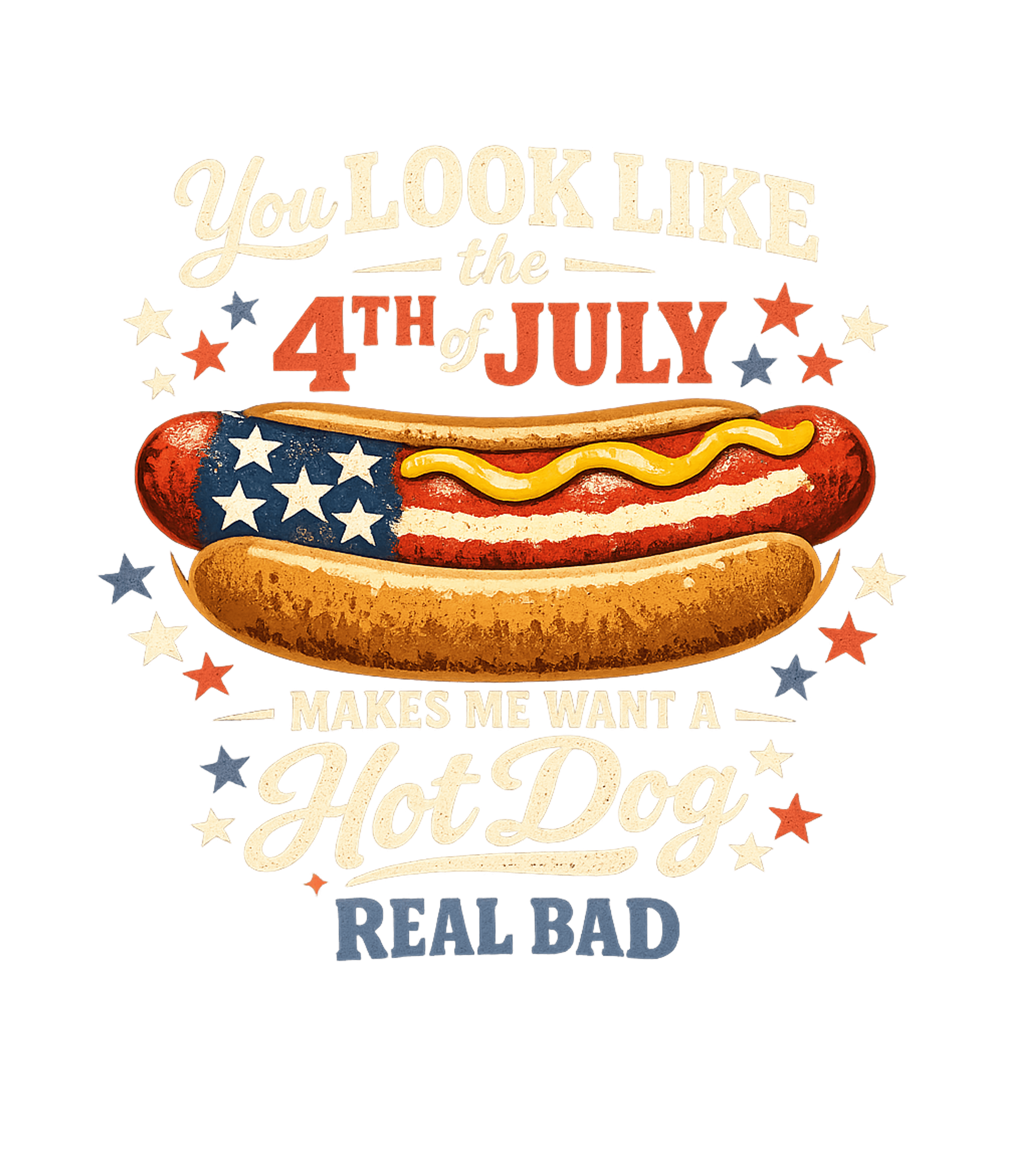 4th of July Hot Dog