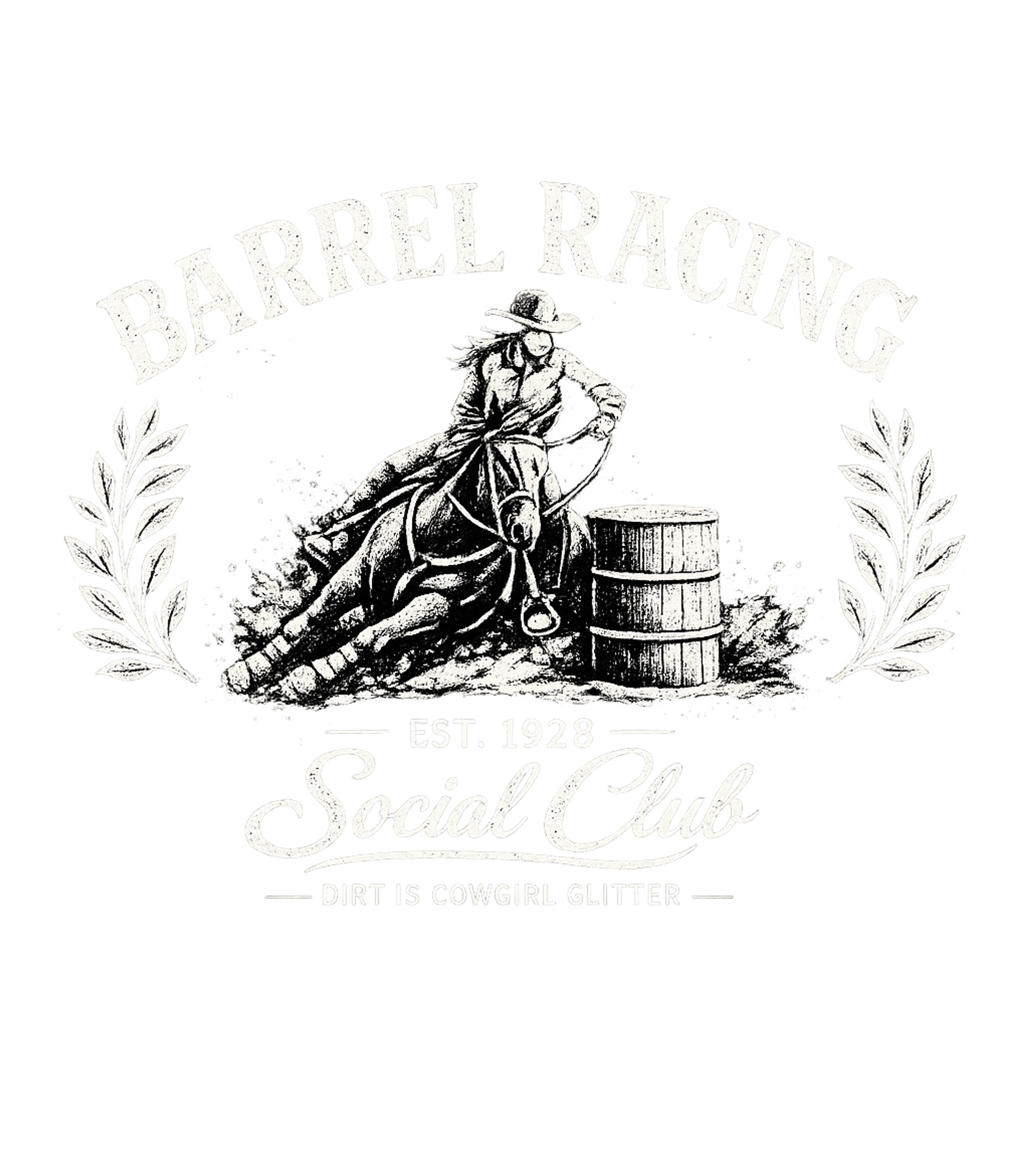 Barrel Racing Social Club Graphic Tee