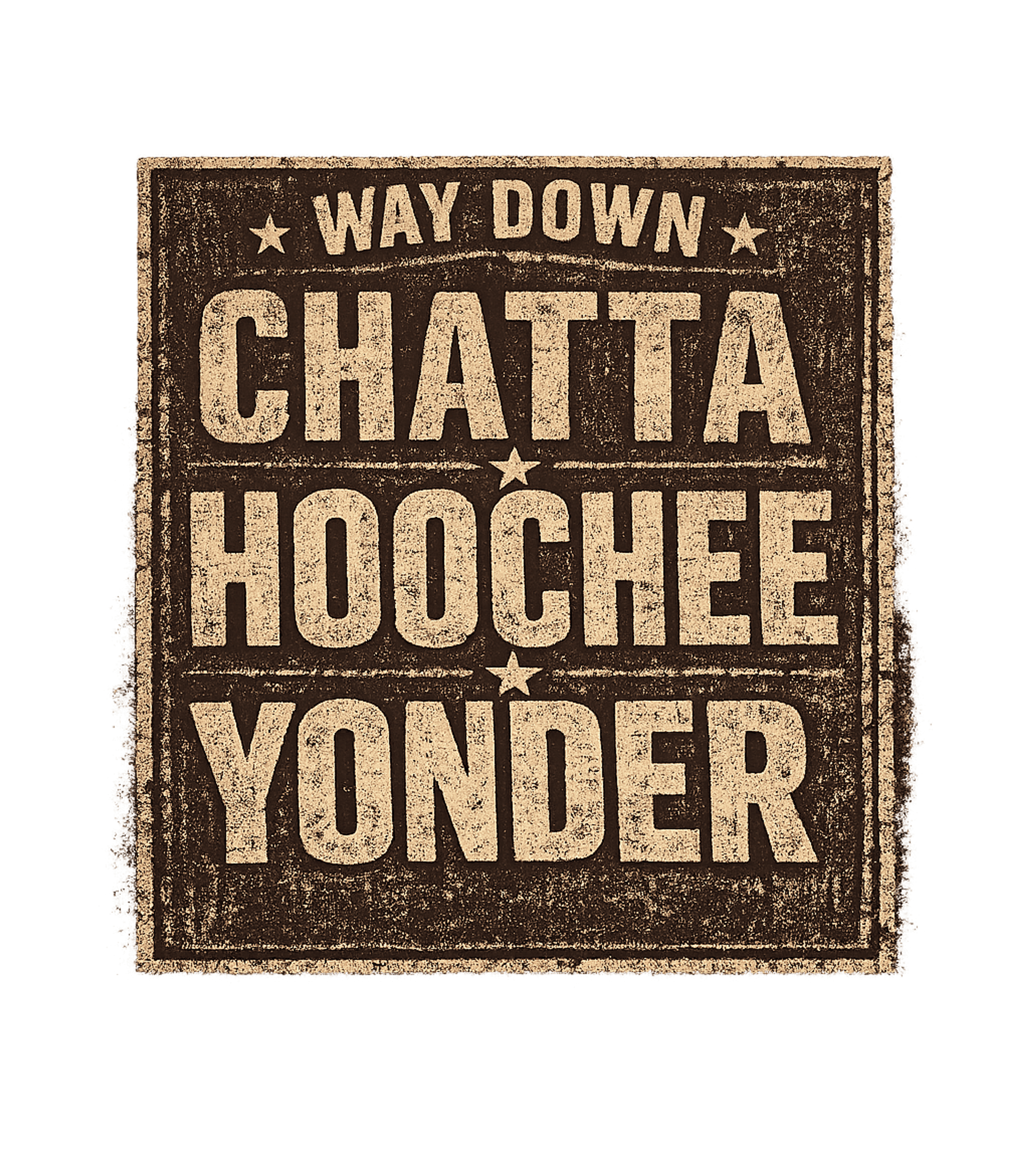 Way Down Chattahoochee Graphic Tee